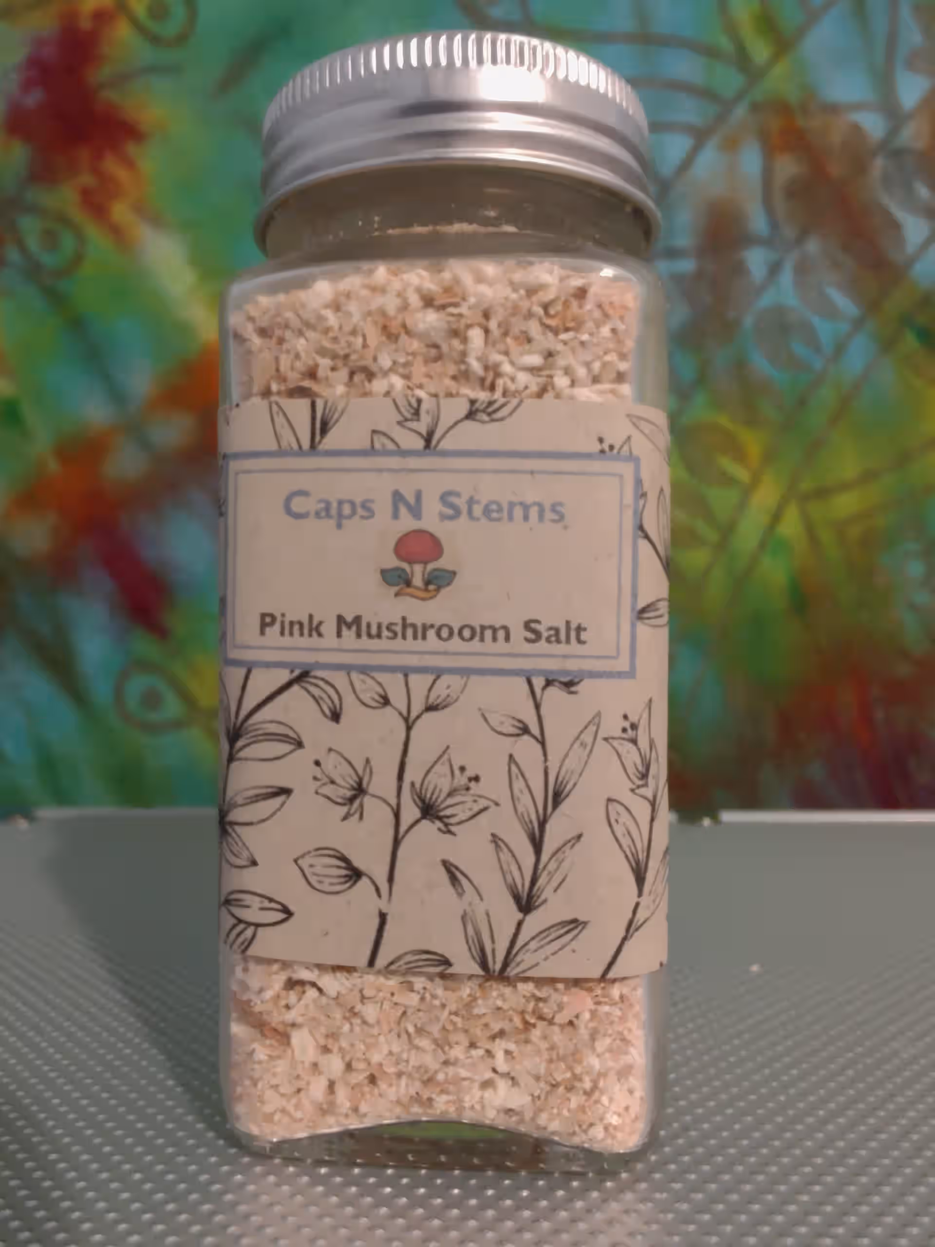 Pink Mushroom Salt 1.5 oz