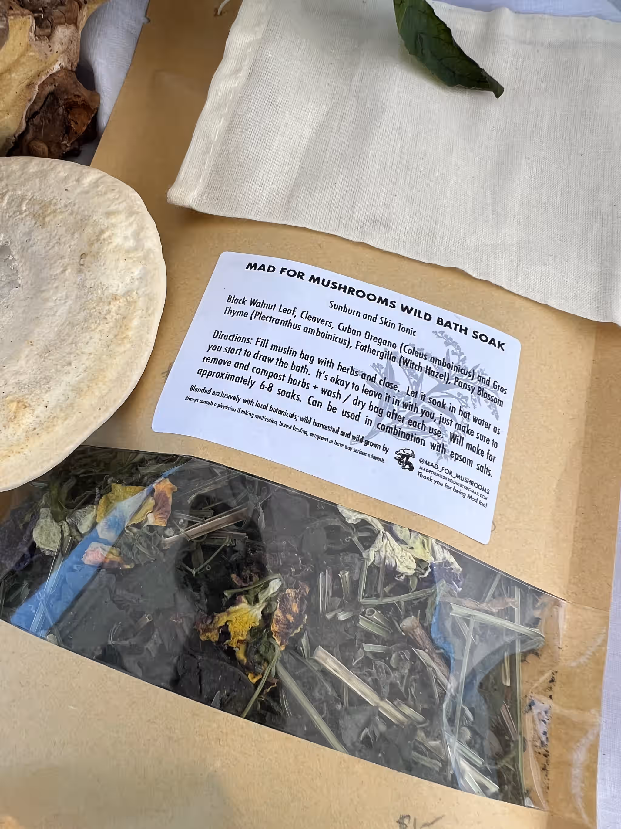 Forager's Bath Soaks - original blends