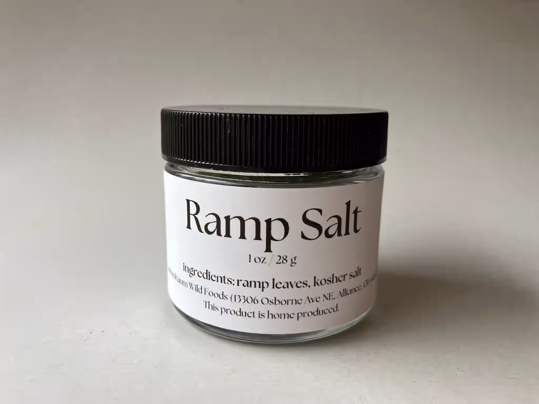 Ramp Salt (made from sustainably harvested ramps)