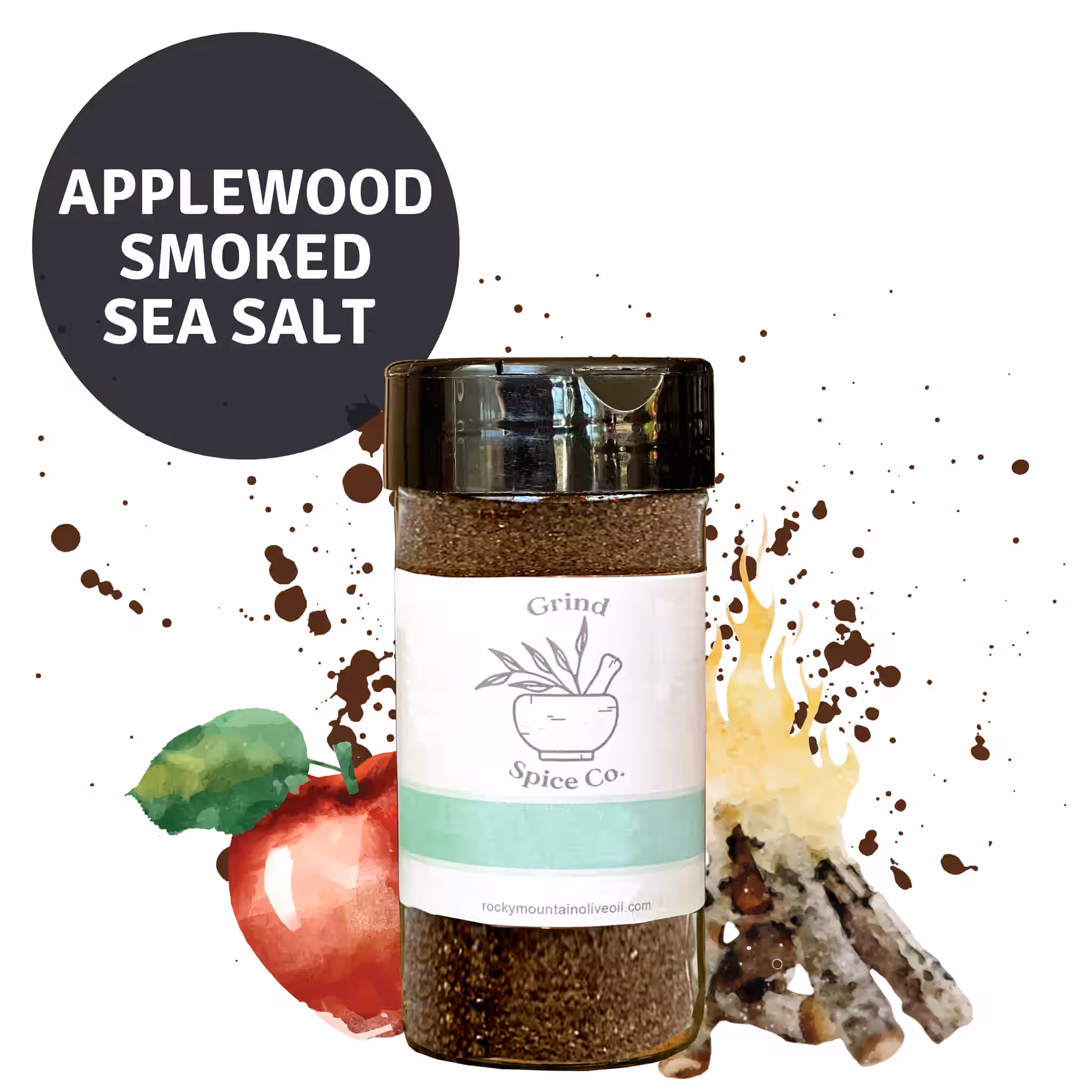 Applewood Smoked Sea Salt