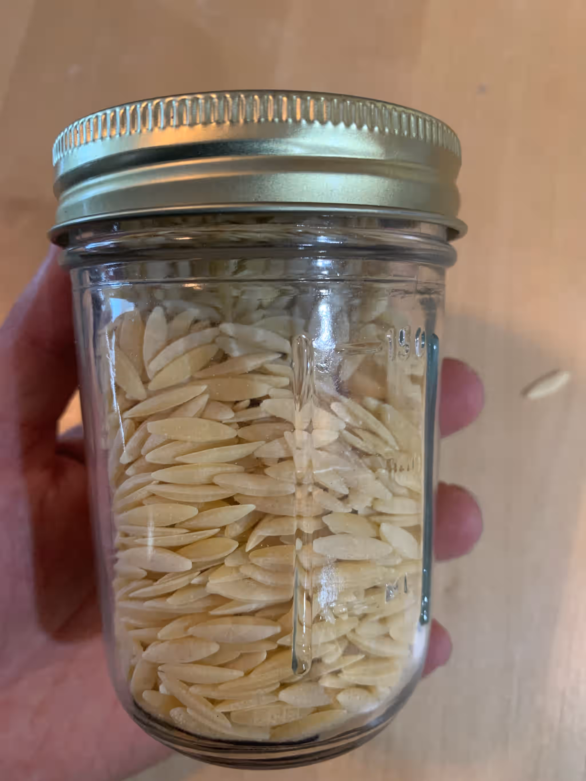 Handmade Dried Semolina Orzo