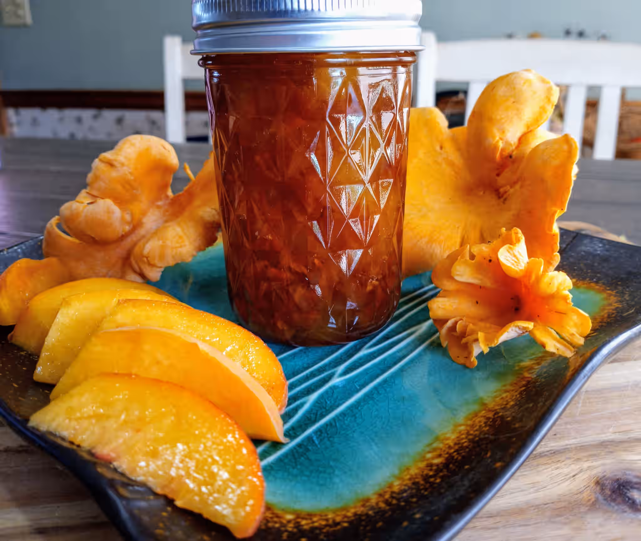 Chanterelle Peach Jam