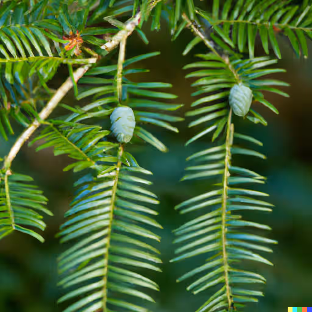 Eastern Hemlock needles, Tsuga Canadensis (Dried, loose leaf)