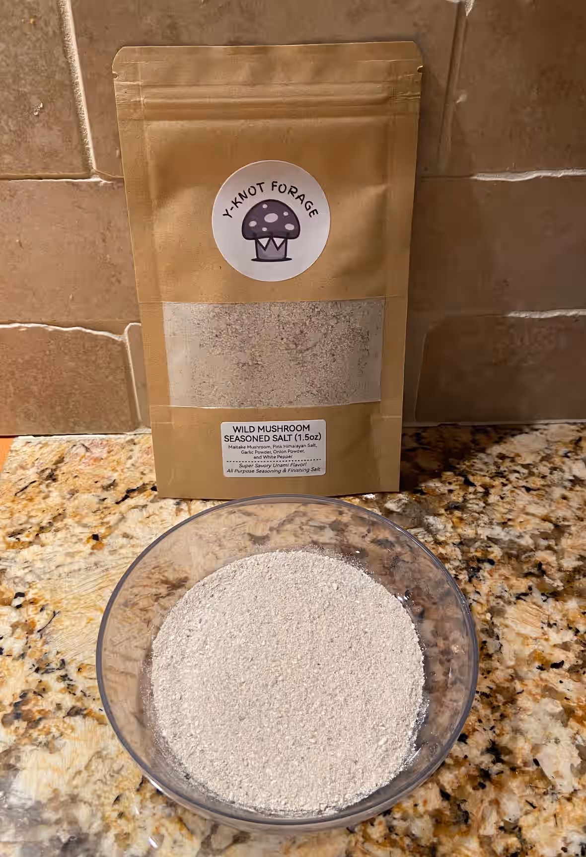 WILD MUSHROOM SEASONED SALT POWDER (1.5oz)
