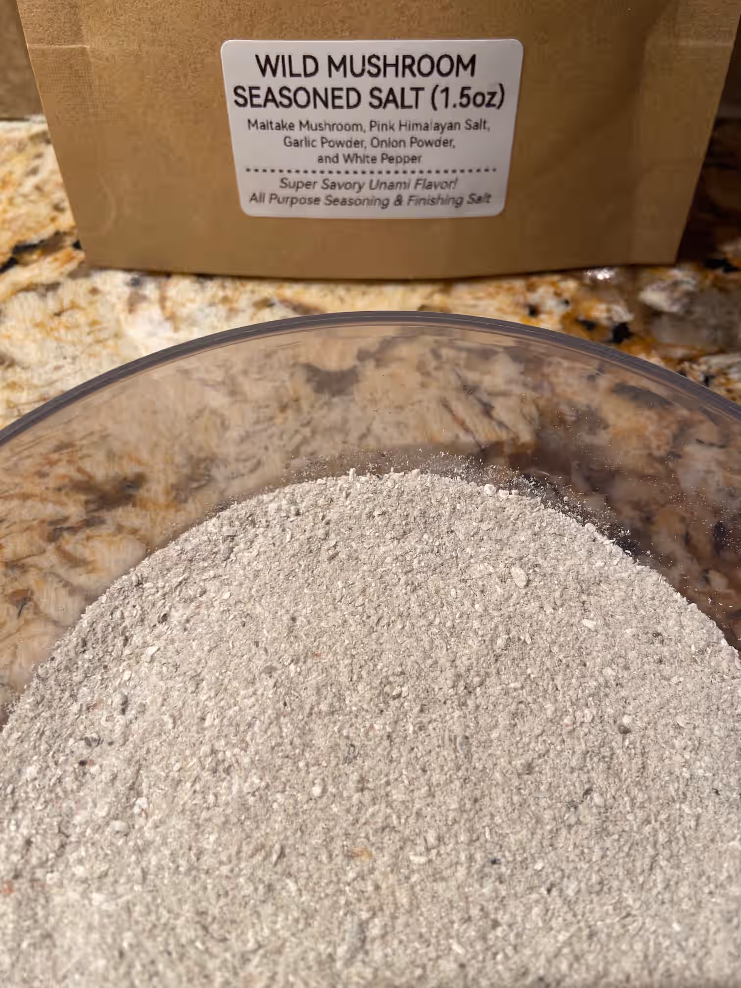 WILD MUSHROOM SEASONED SALT POWDER (1.5oz)