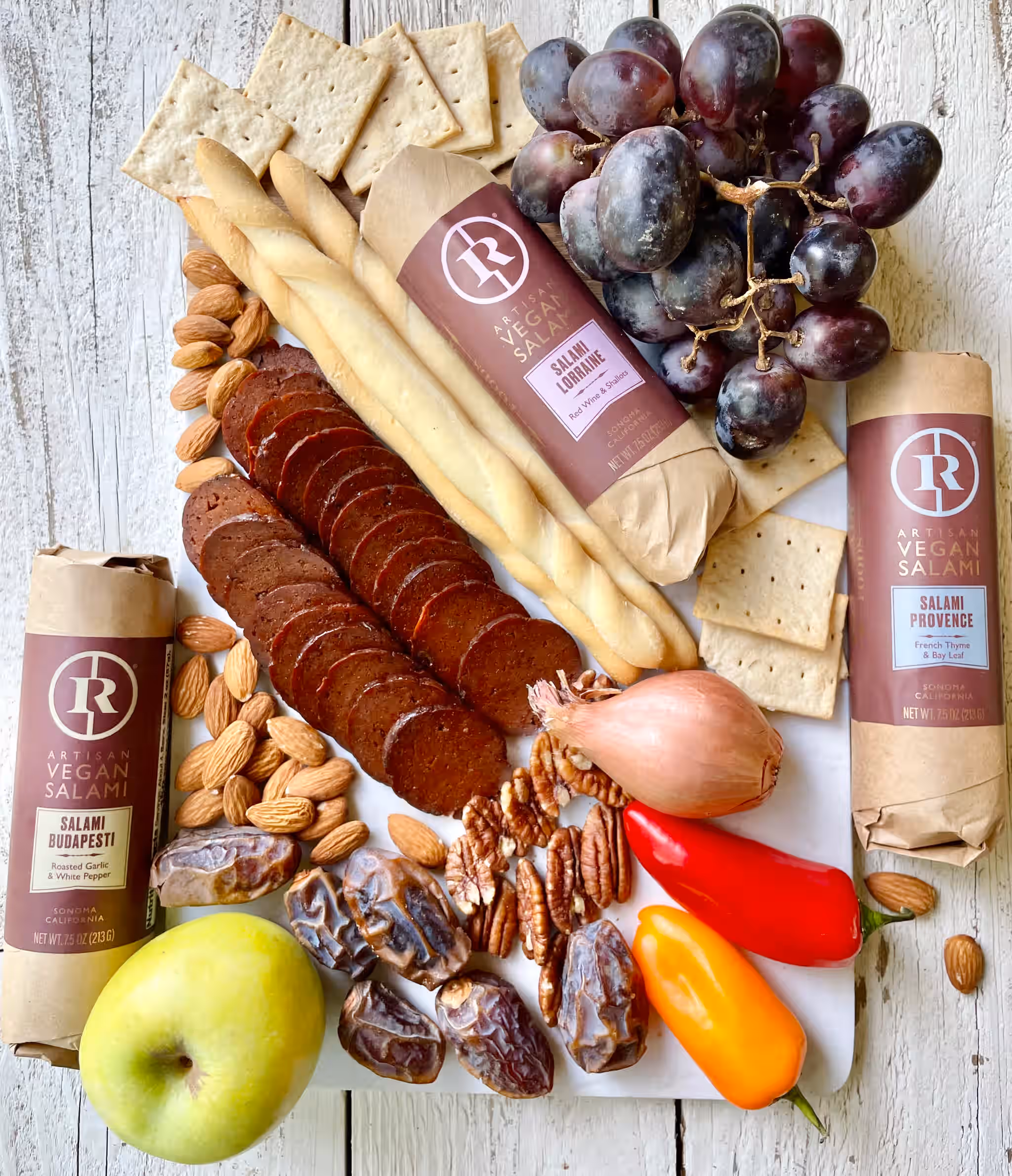 Plant-Based French/Hungarian Salami 3-Pack