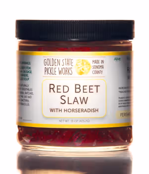 GSPW RED BEET SLAW with Horseradish