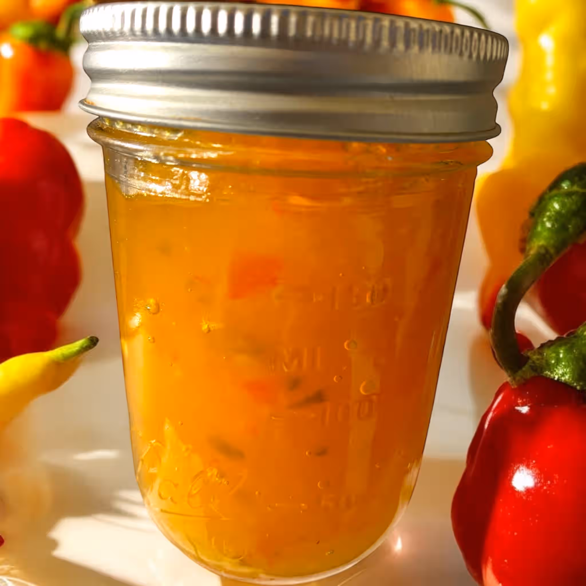 Peach Jalape√±o Honey Jam