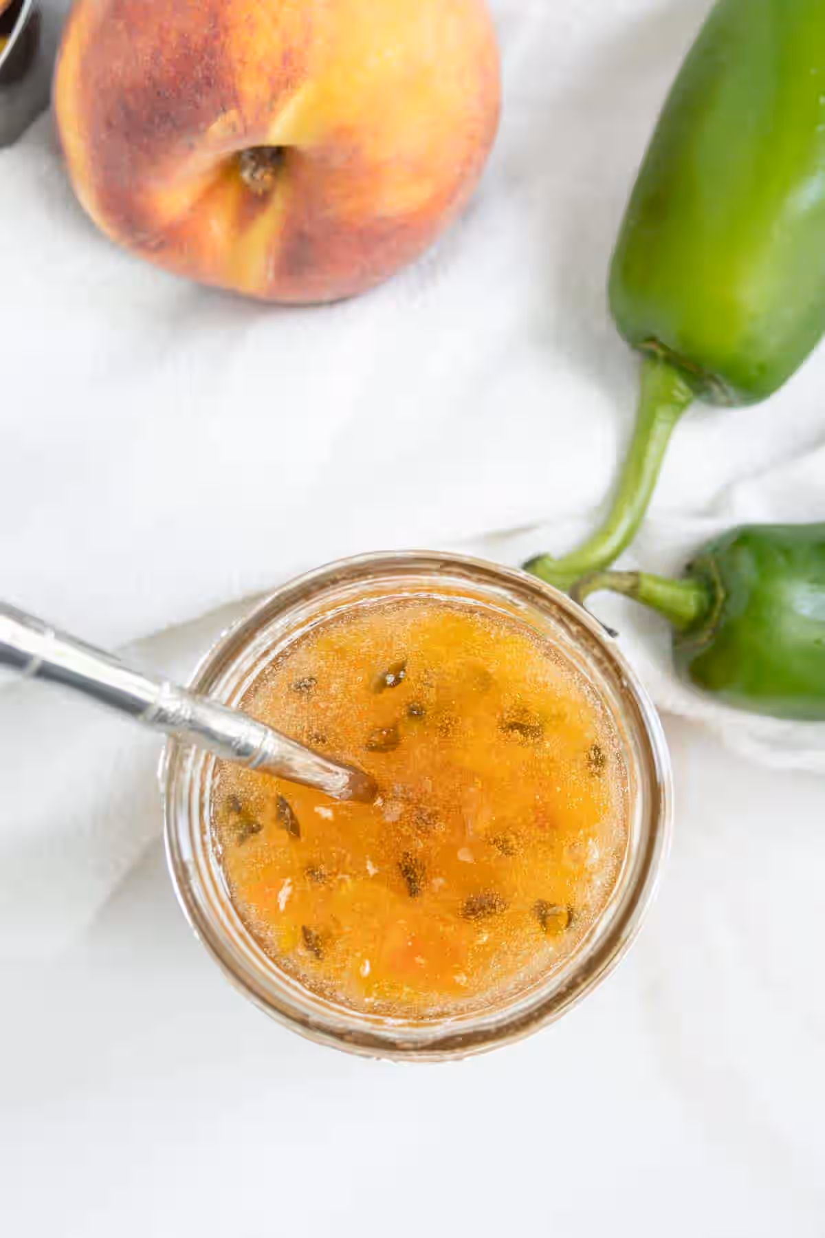 Peach Jalapeño Honey Jam 3 Peach Jalapeño Honey Jam