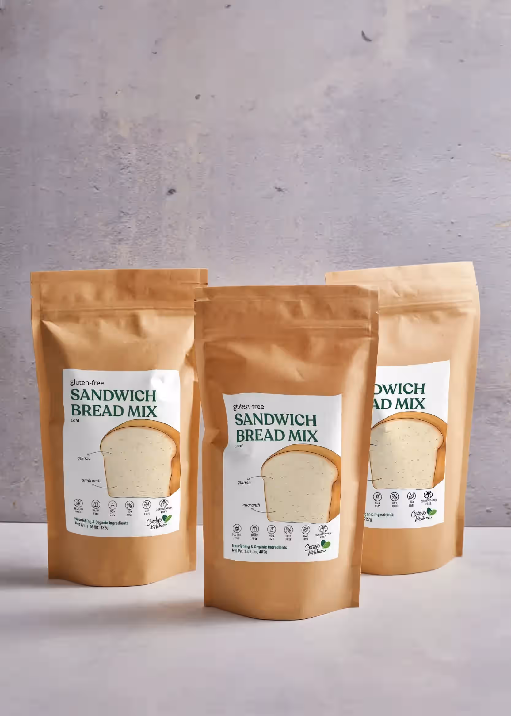 Sandwich Bread Mix Cristy's Kitchen