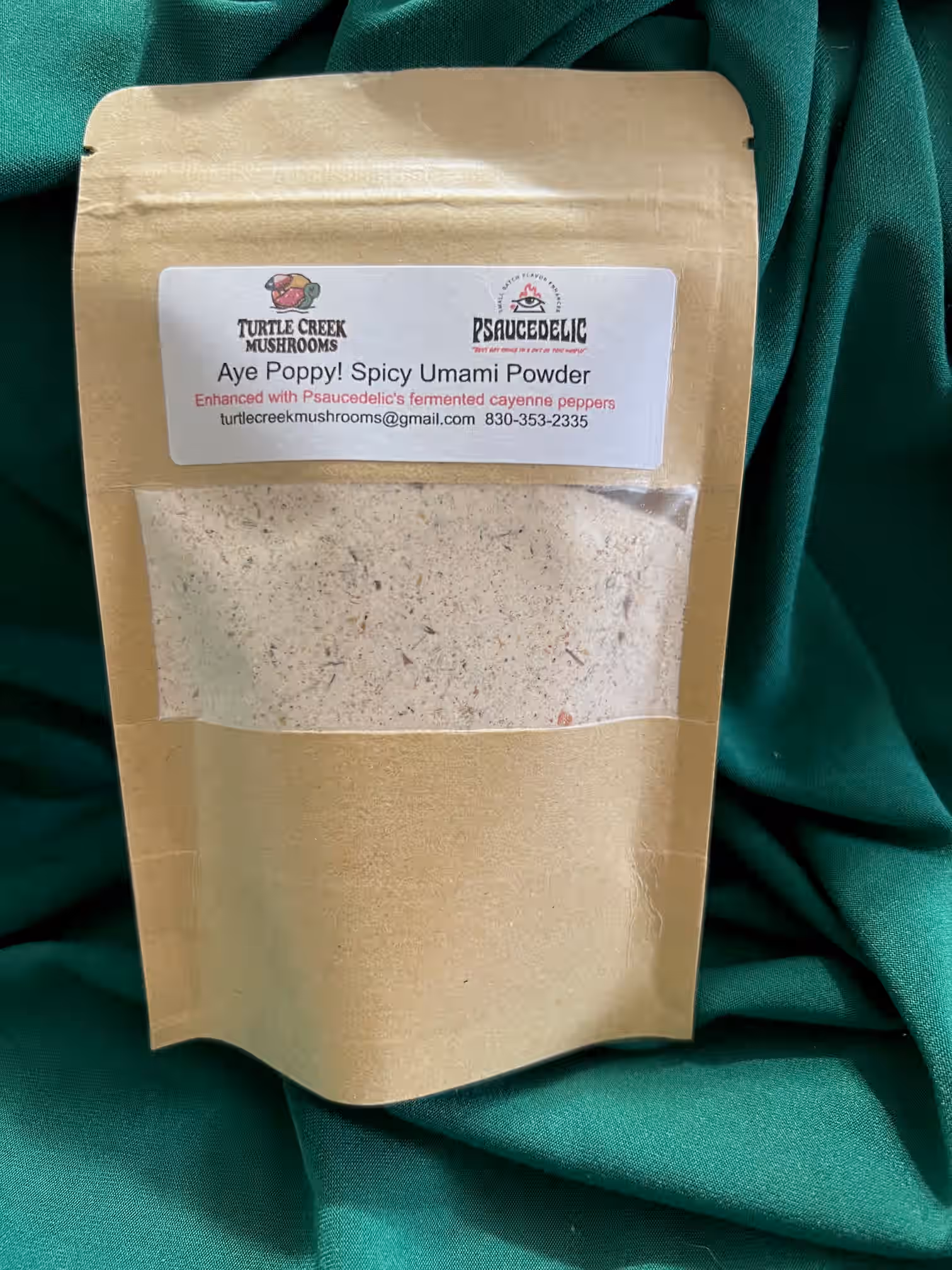 Aye Poppy! Spicy Umami Powder