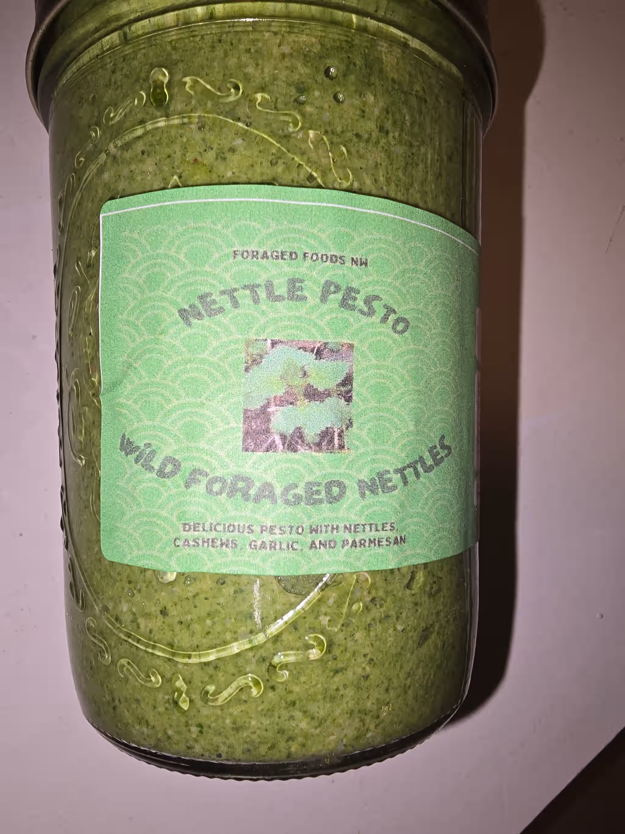 Nettle Pesto - Canned in Pint Jars