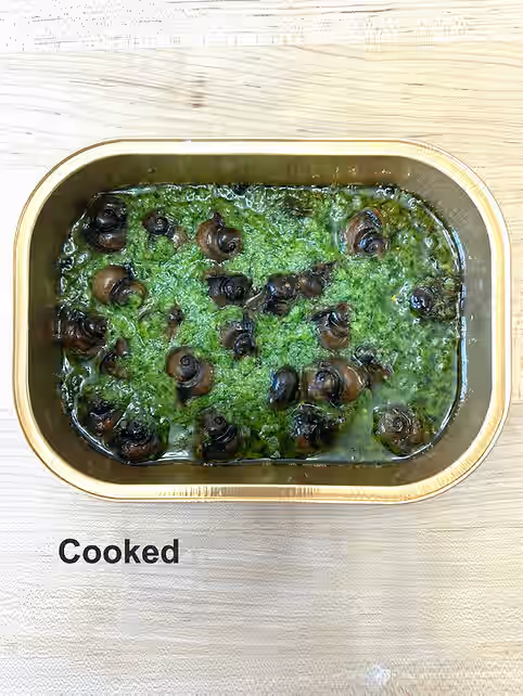 Two Dozen Oven Ready Escargot with Bourguignon Butter - SHIPS TUESDAY FOR WEDNESDAY DELIVERY