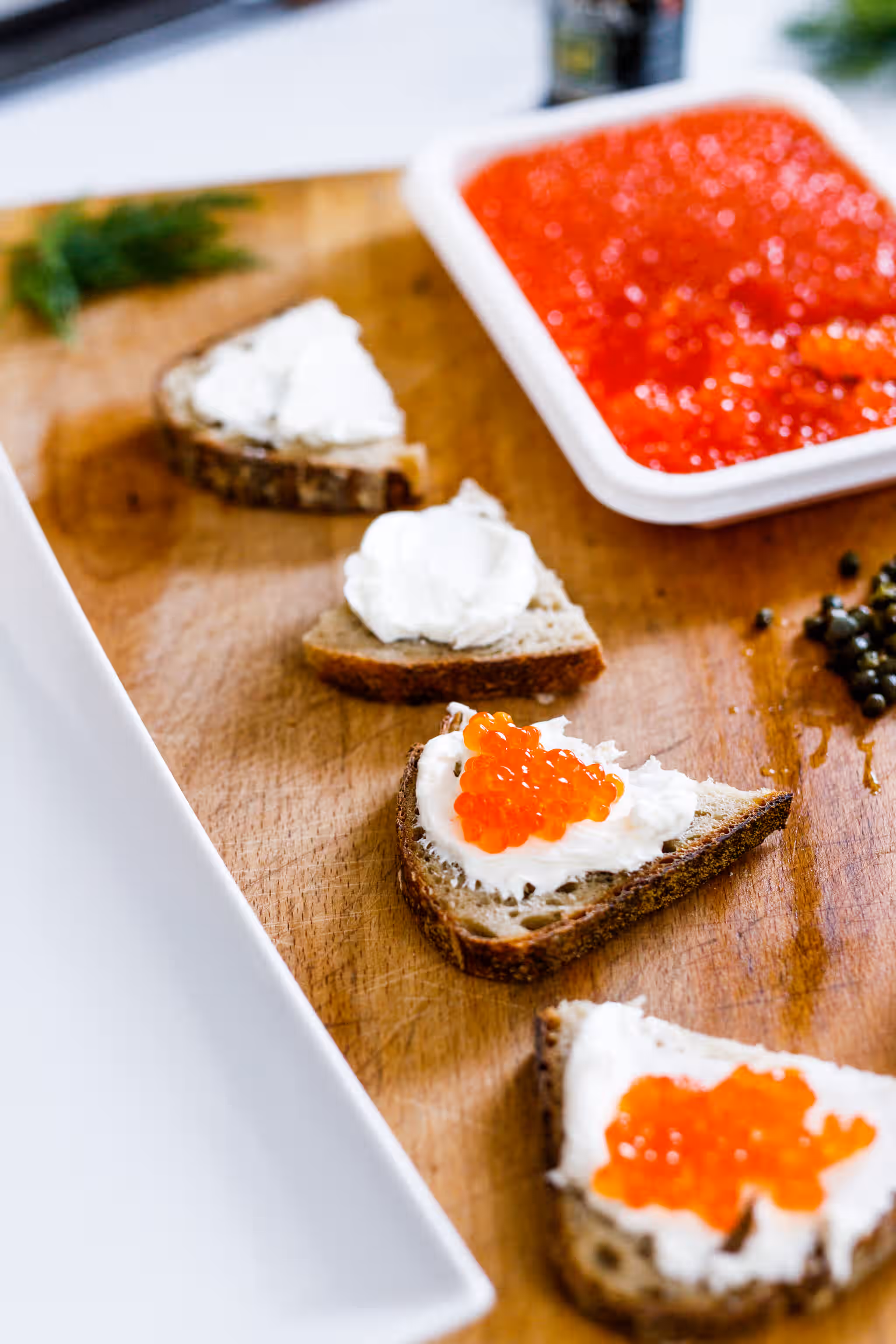 Wild Alaskan Sockeye Salmon Ikura Red Caviar (500g)