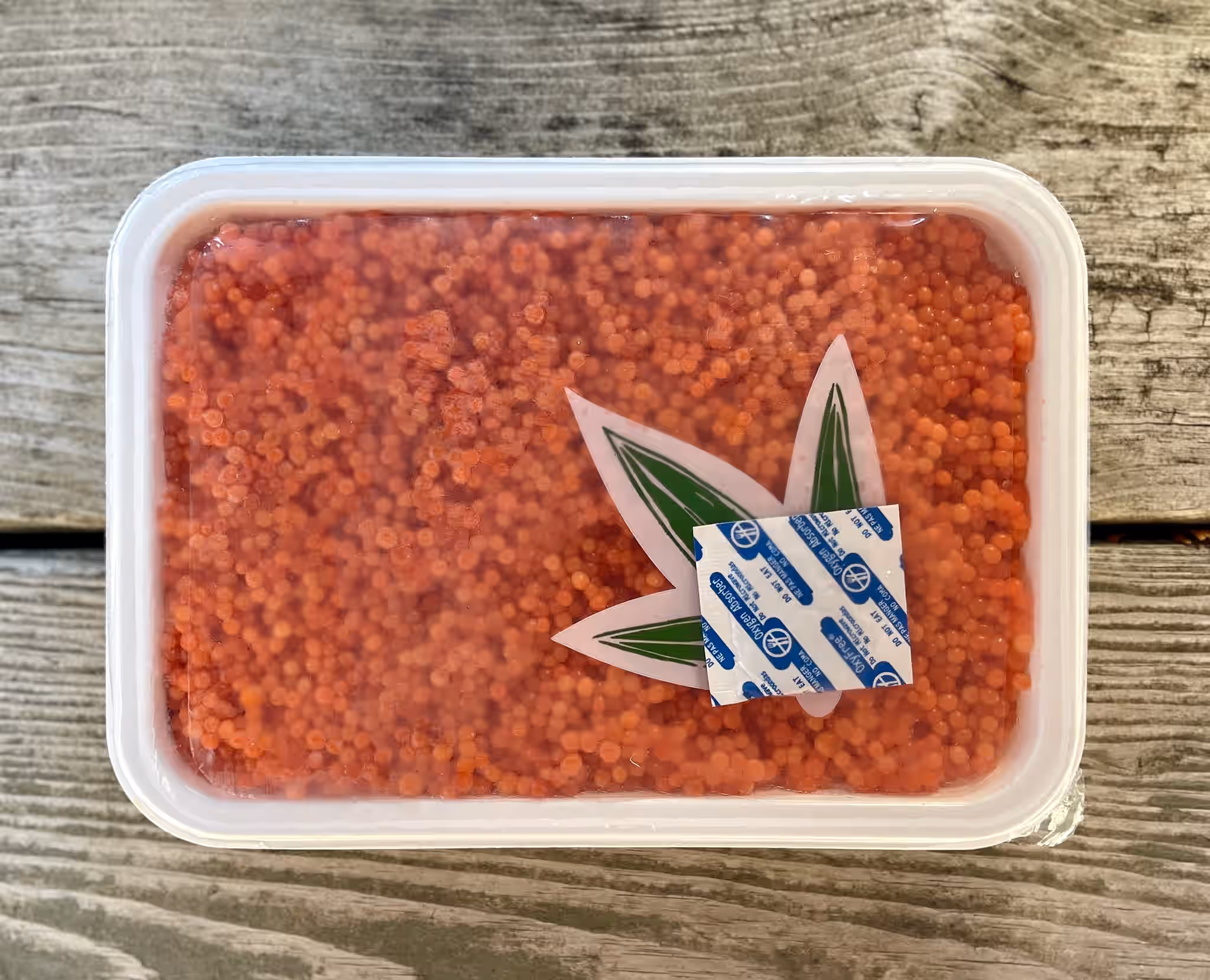 Wild Alaskan Sockeye Salmon Ikura Red Caviar (500g)