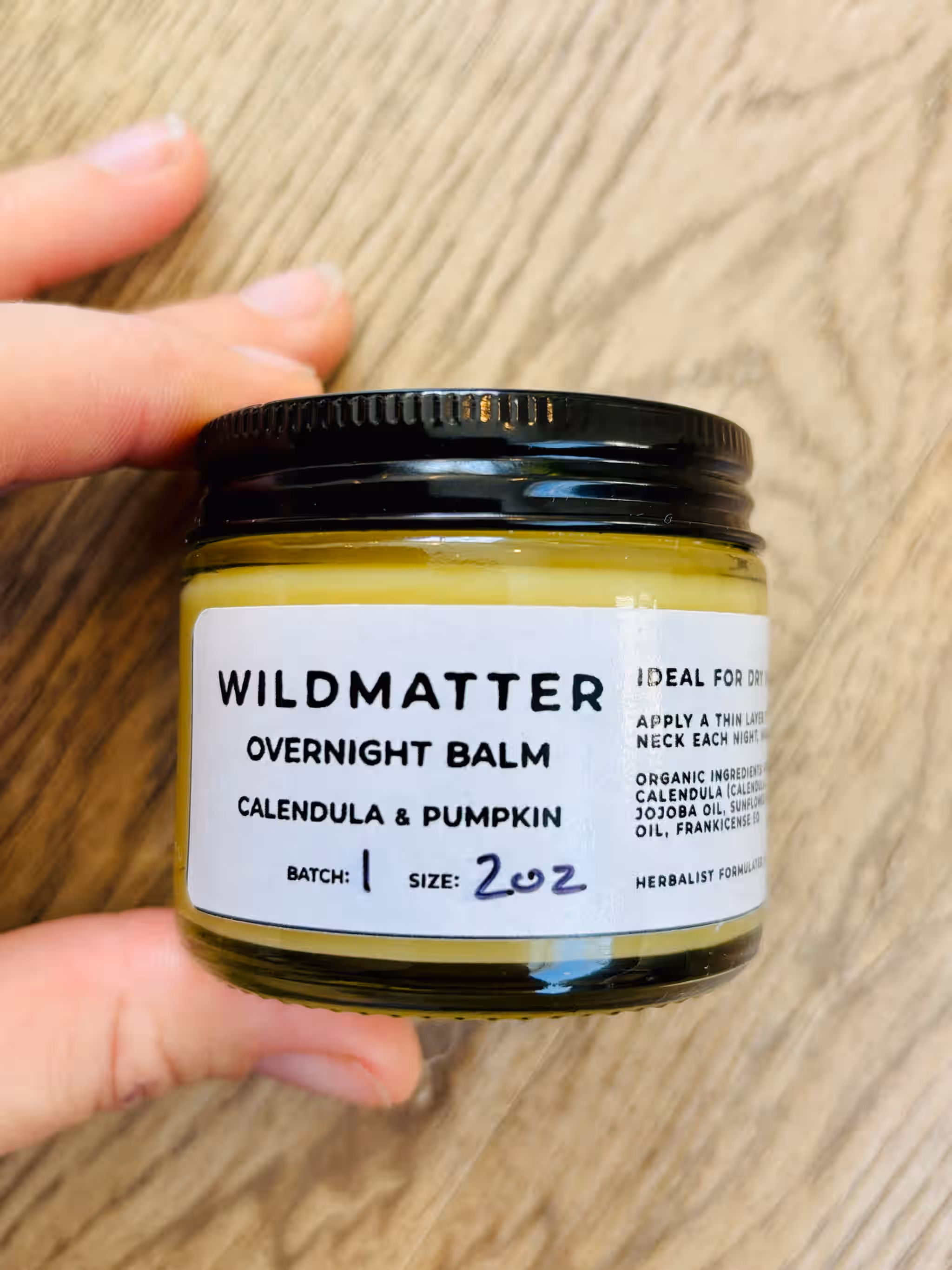 Calendula & Pumpkin Overnight Balm