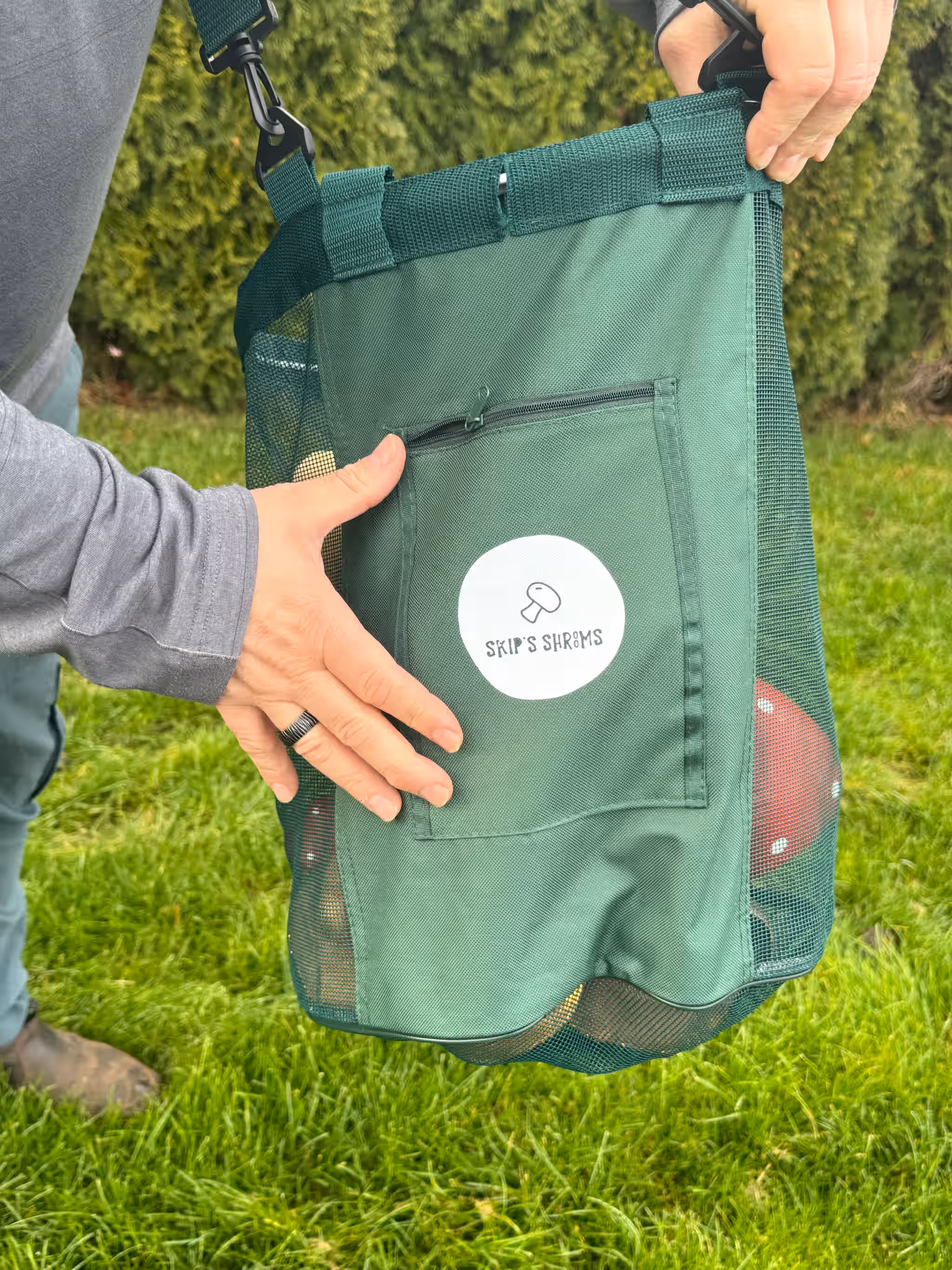 Mushroom Harvesting Hunting Bag