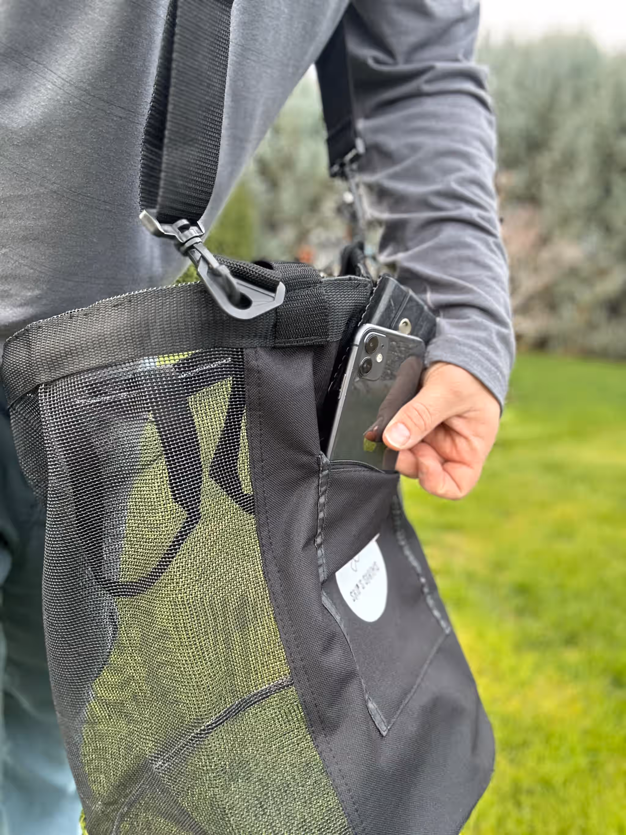 Mushroom Harvesting Hunting Bag