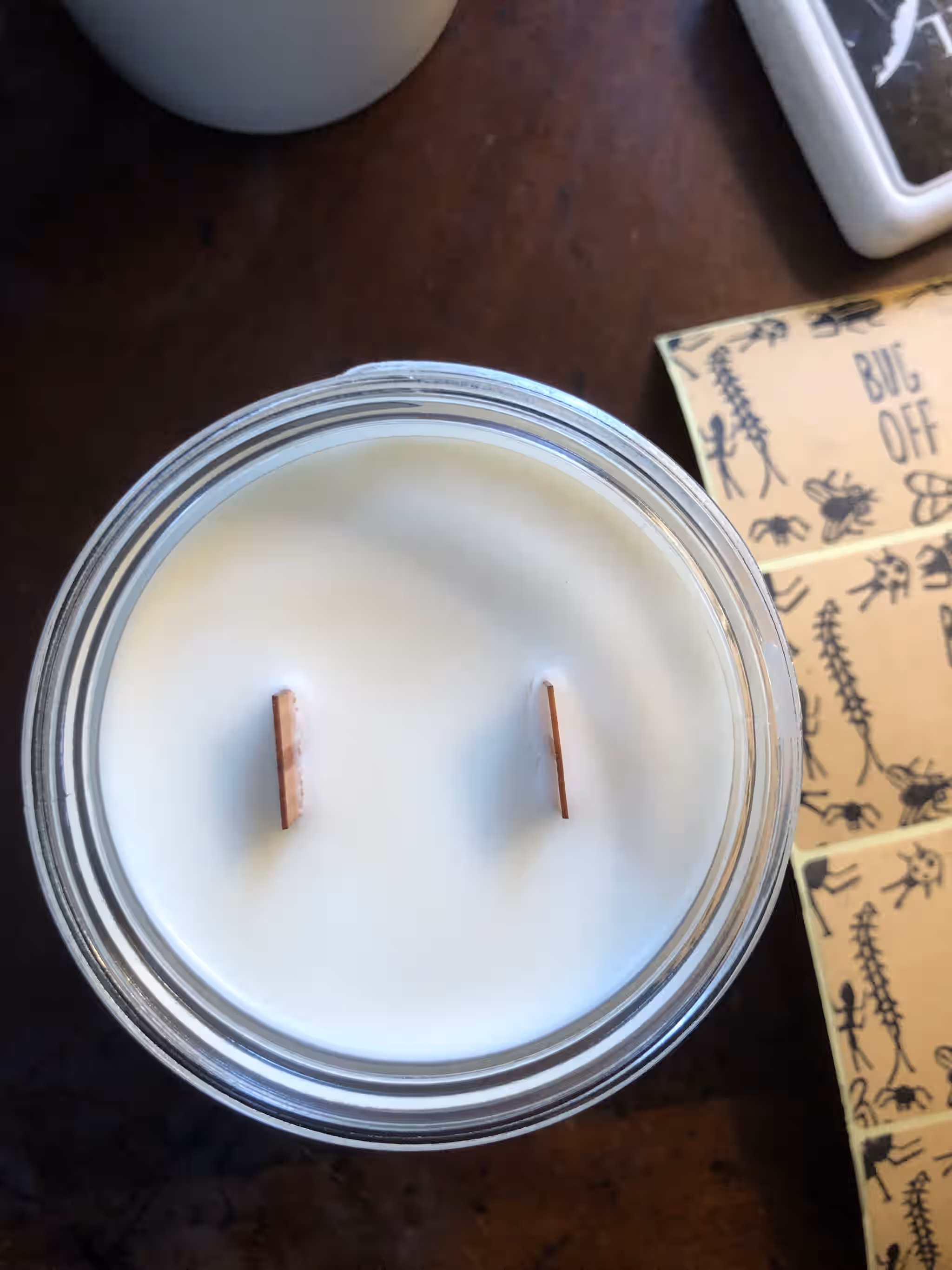 all natural essential oil outdoor bug candle 16oz