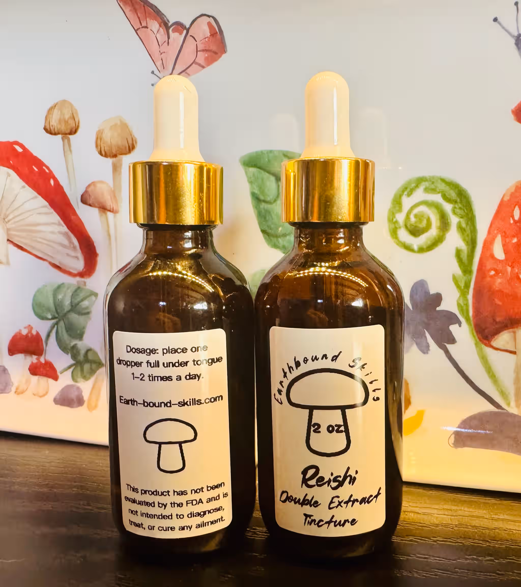 Reishi Double Extraction Tincture 2 oz