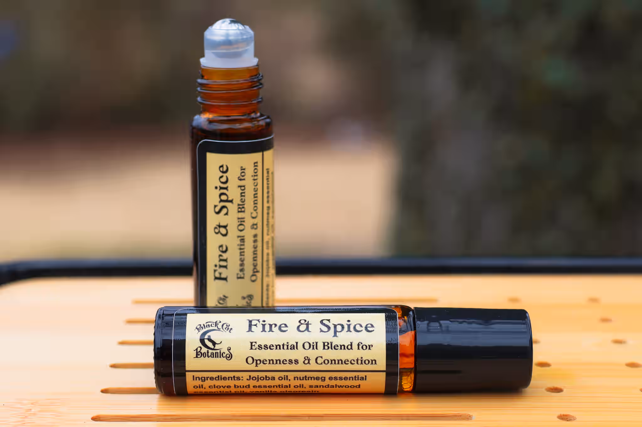 Fire & Spice | Aromatherapy Roller for Soothing + Connection