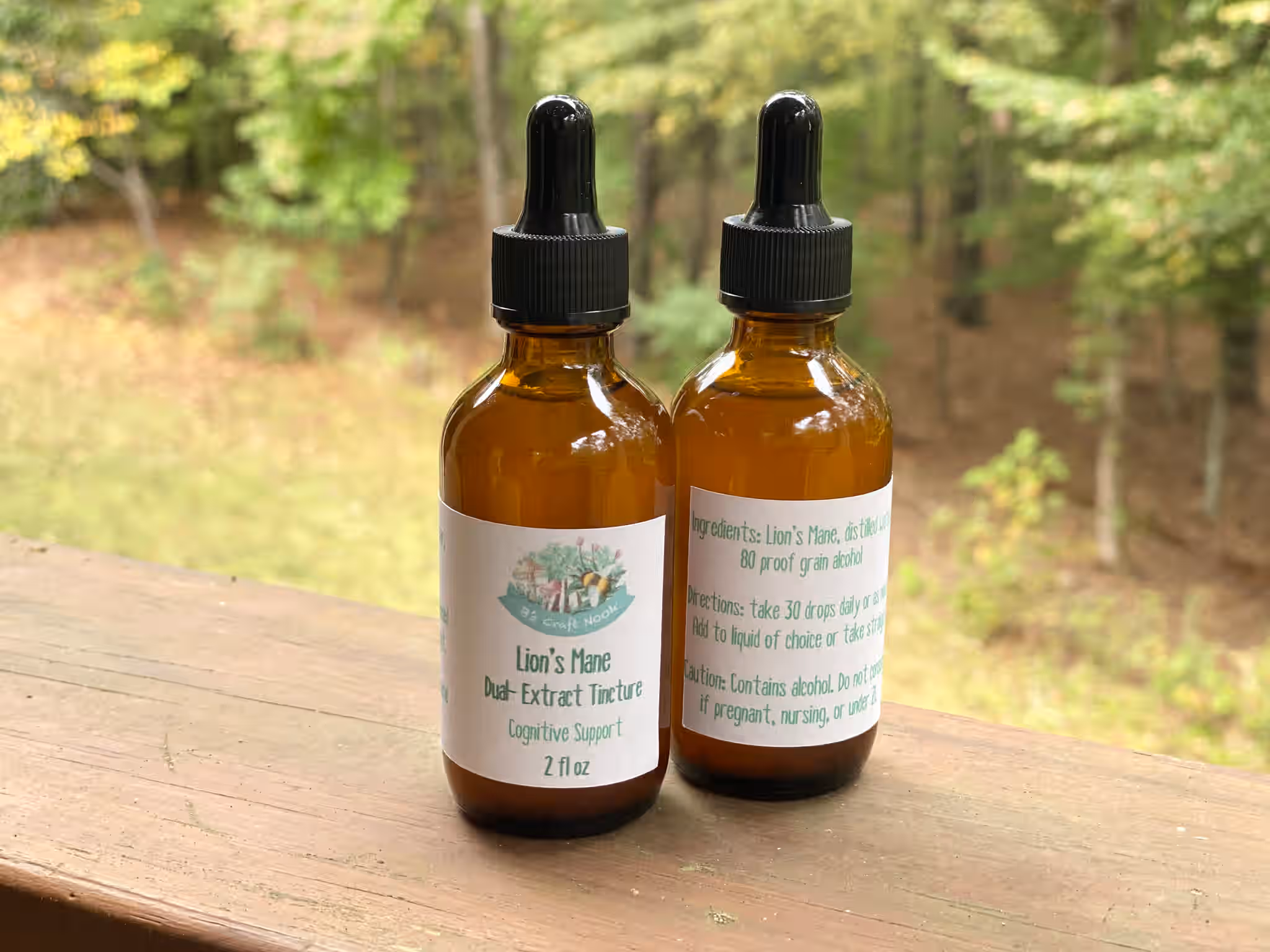 Lion's Mane Dual-Extracted Tincture