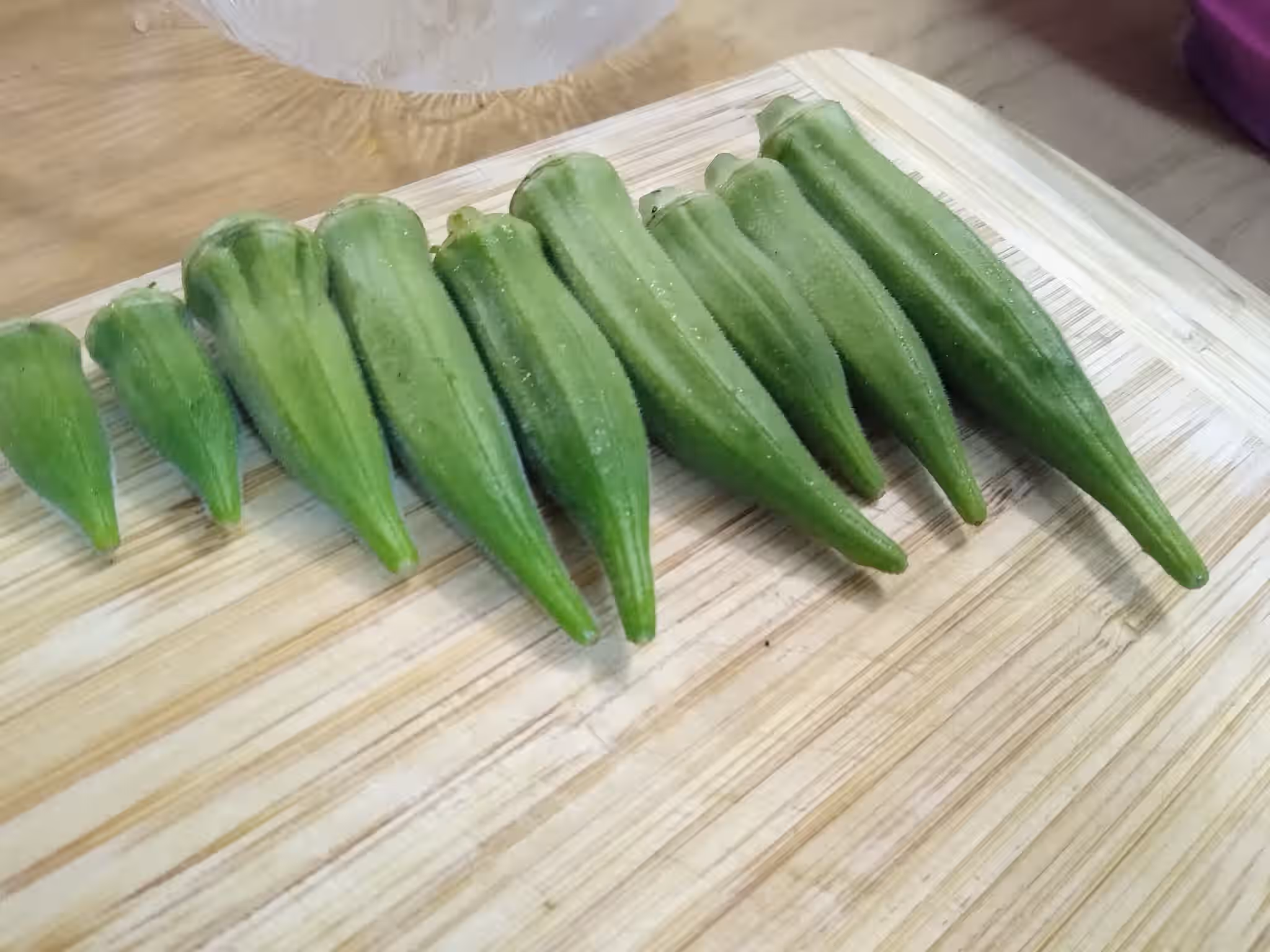 Georgia Grown Pickled Okra made with Fire Cider