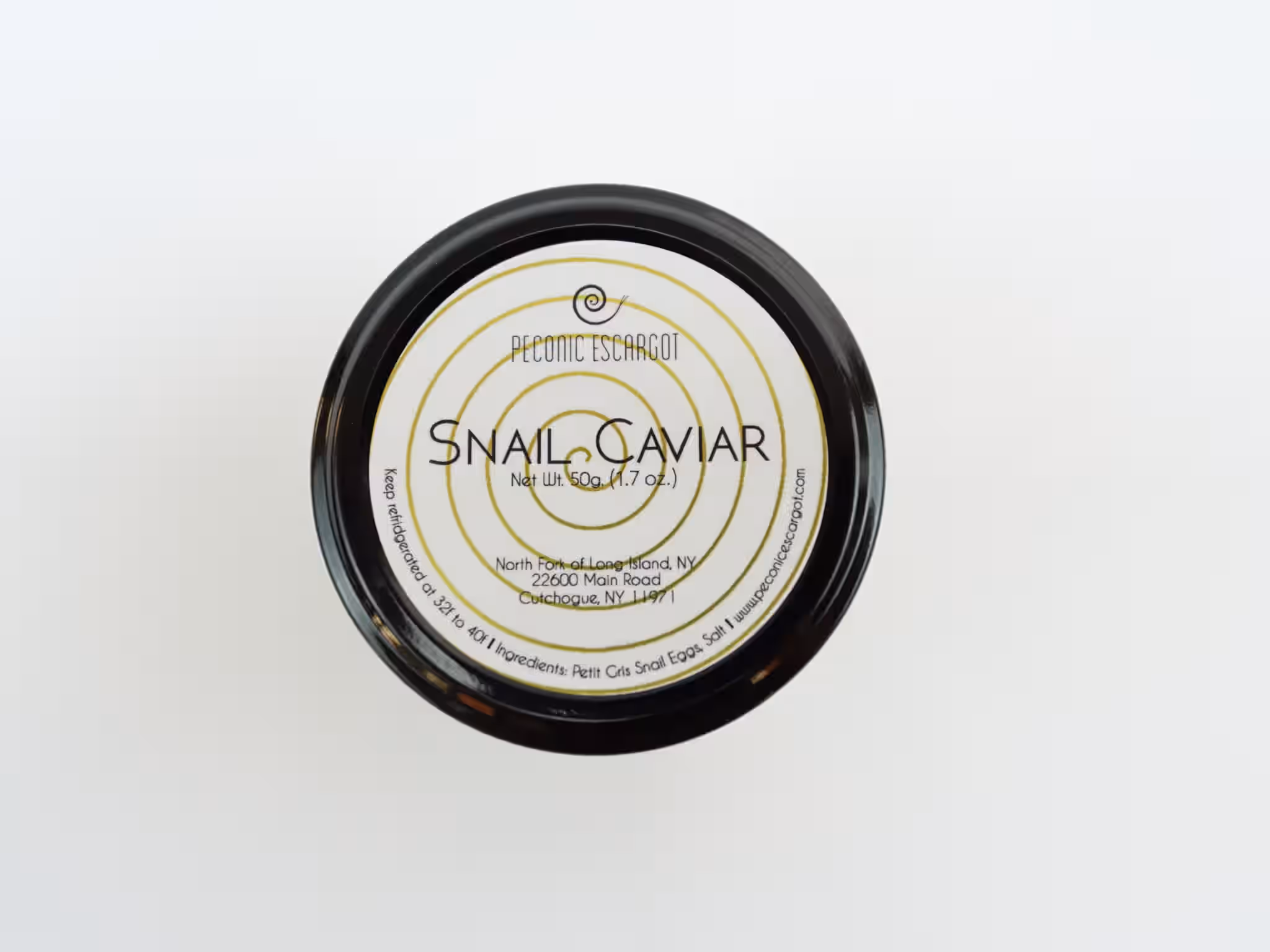 Snail Caviar - 50 grams - SHIPS TUESDAY FOR WEDNESDAY DELIVERY