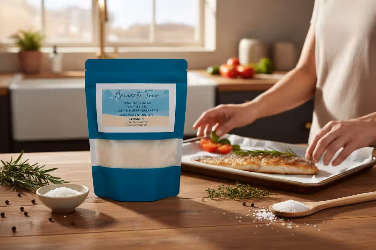 Ancient Tree Fleur de Sel- Sea Salt (12oz)