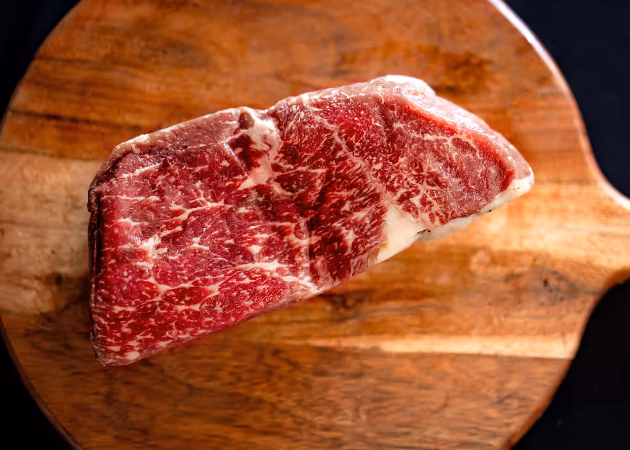 100% All-Natural Grass-Fed Fullblood Wagyu Bottom Round Steak