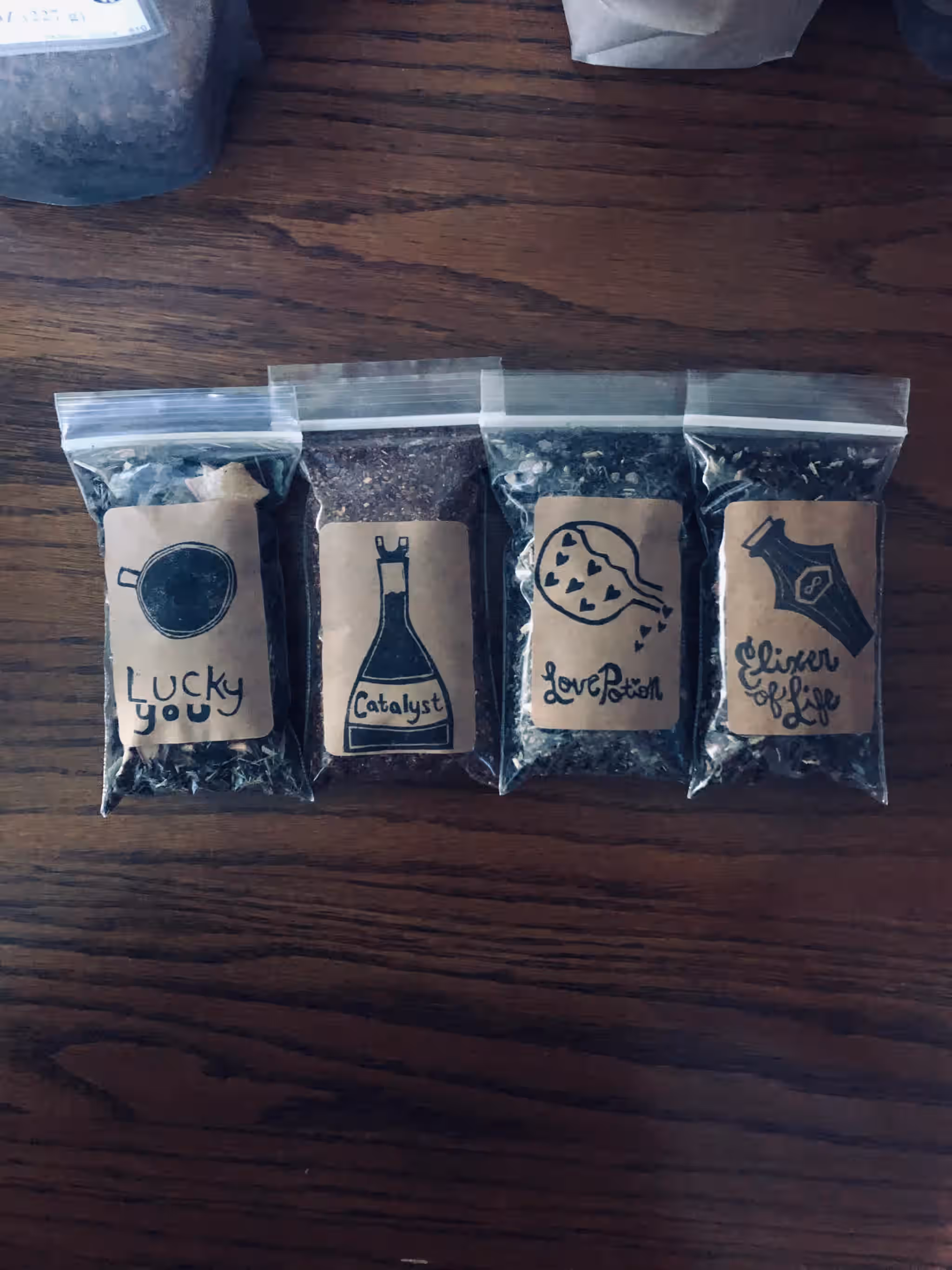 charmed- handmade magical tea collection