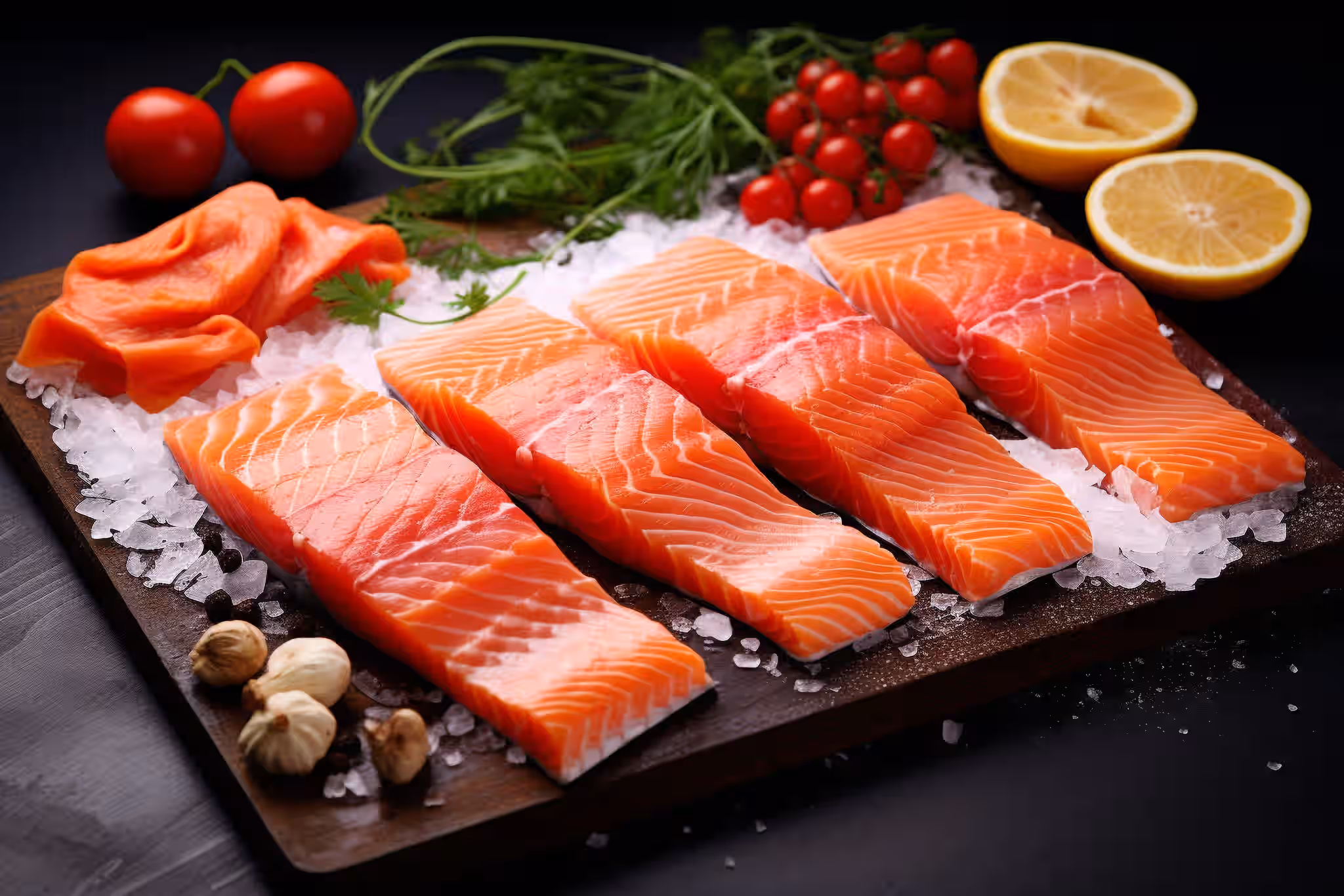 Wild Alaskan Sockeye Salmon Portions