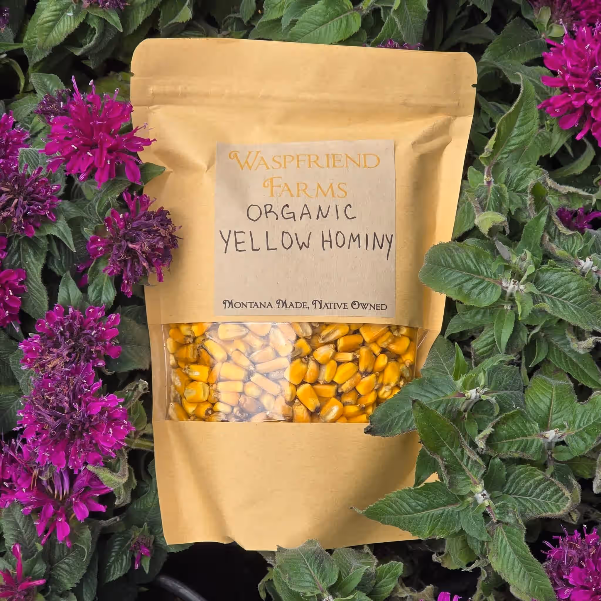 Organic Yellow Hominy Pašdáyapi