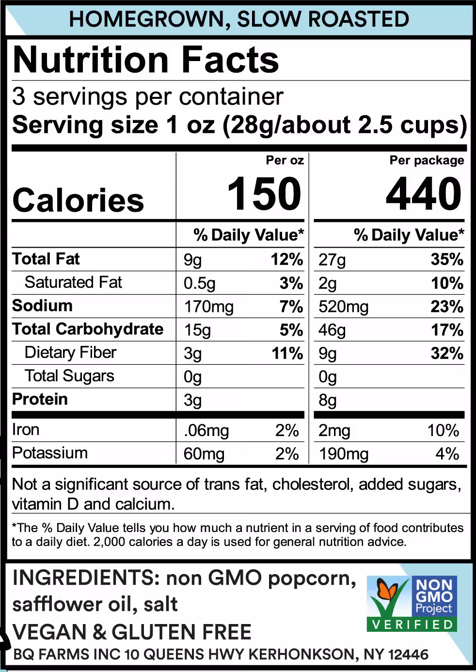 Cloudy Qorn 12-Pack (3oz) 6 Cloudy Qorn 12-Pack (3oz)