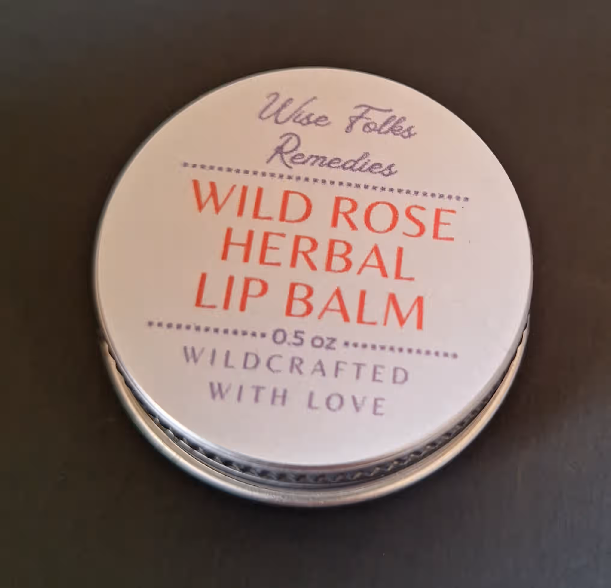 0.5 oz Wild Rose Lip Balm
