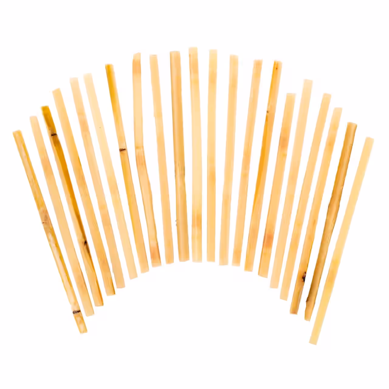 Raw Sugar Cane 7"L Swizzle Sticks - Pack of 20
