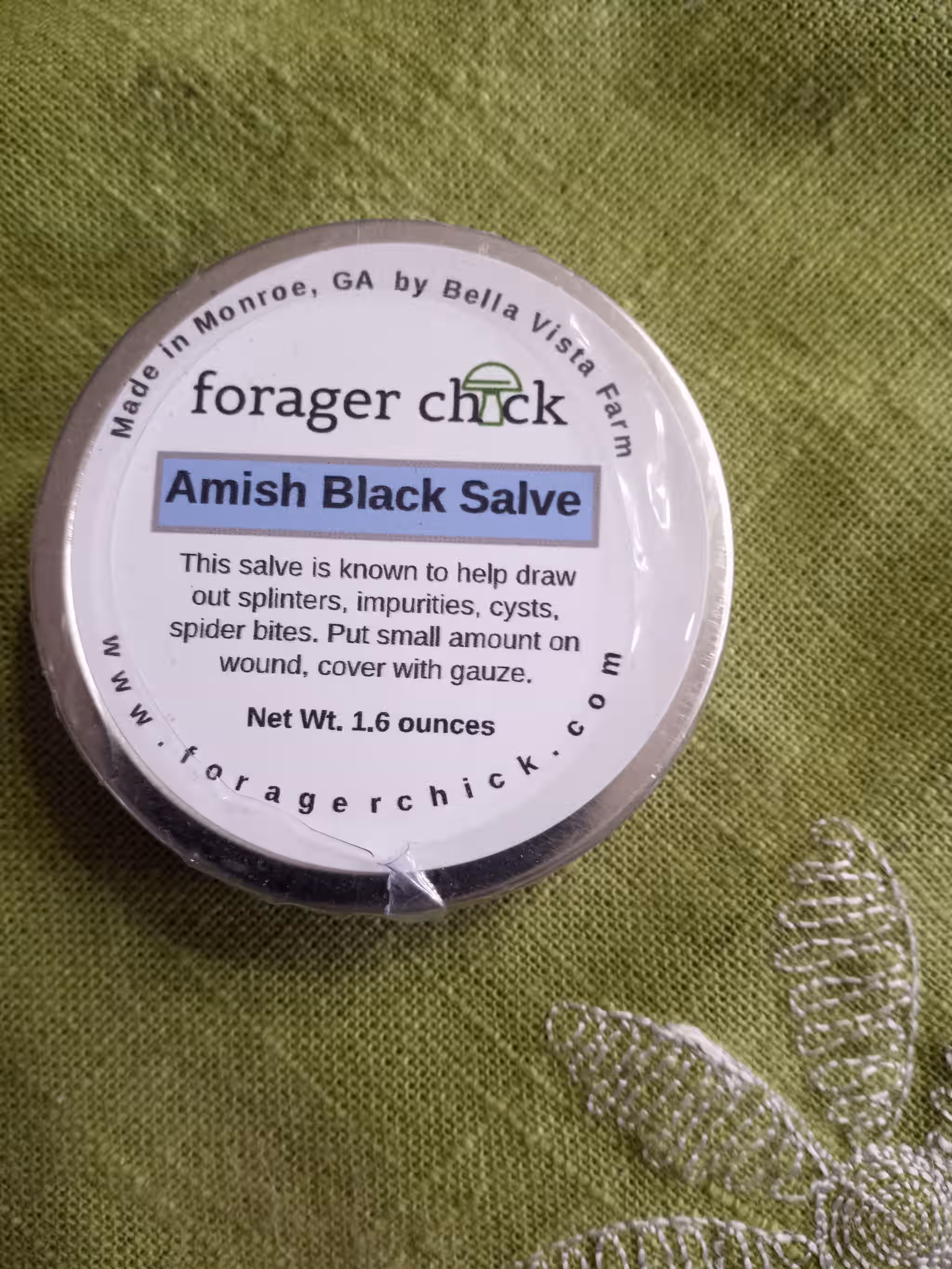 Amish Black Salve