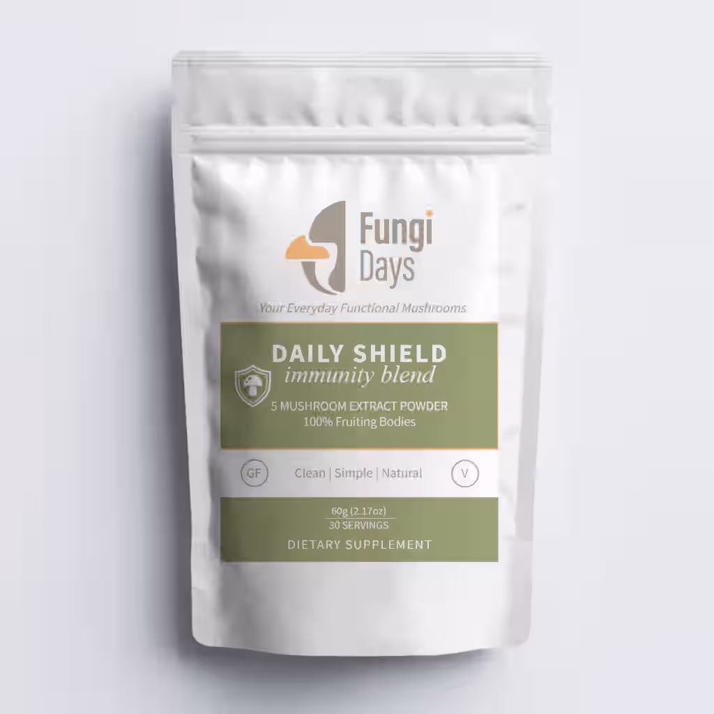 Daily Shield Immunity Blend Mushroom Powder