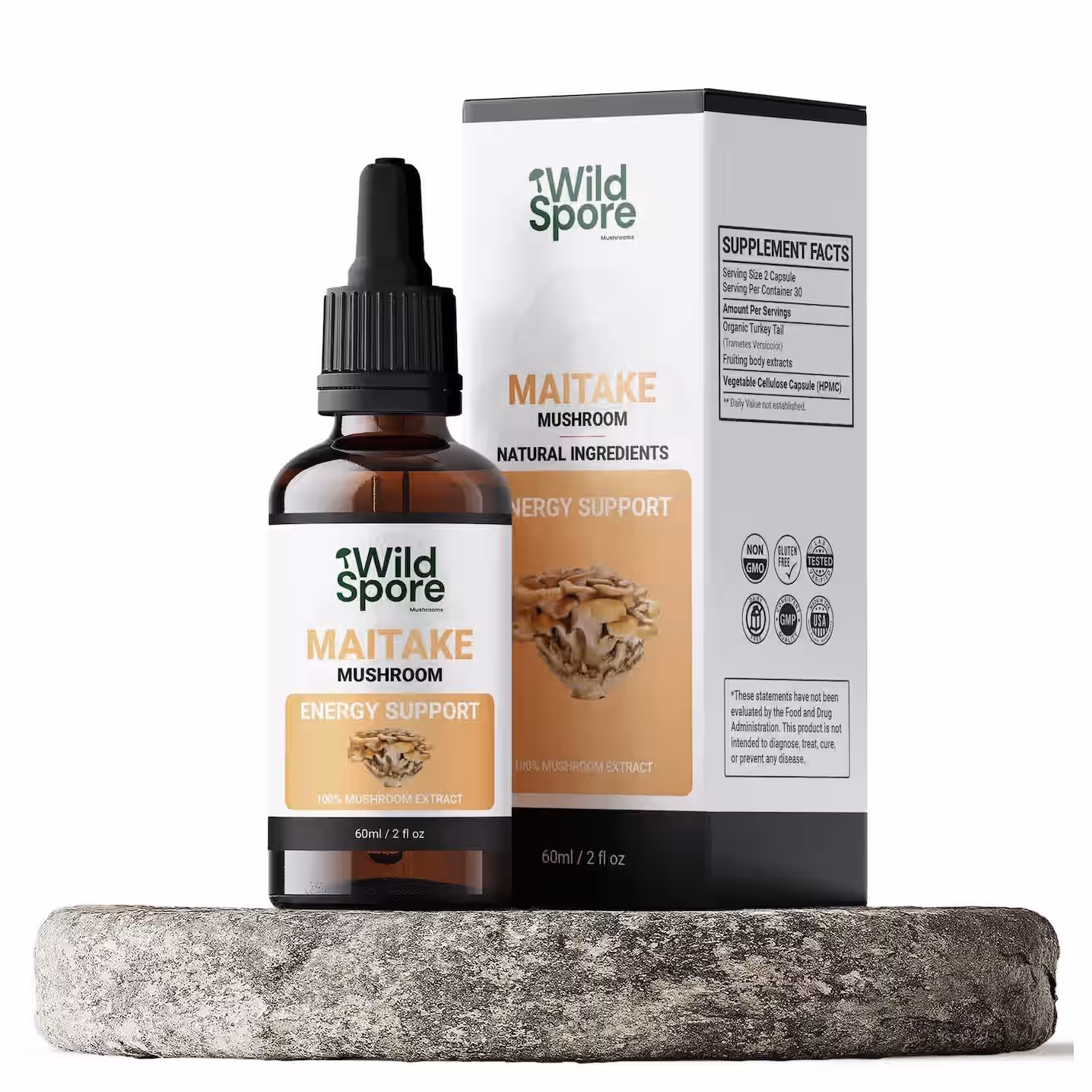 Organic Maitake Mushroom Tincture