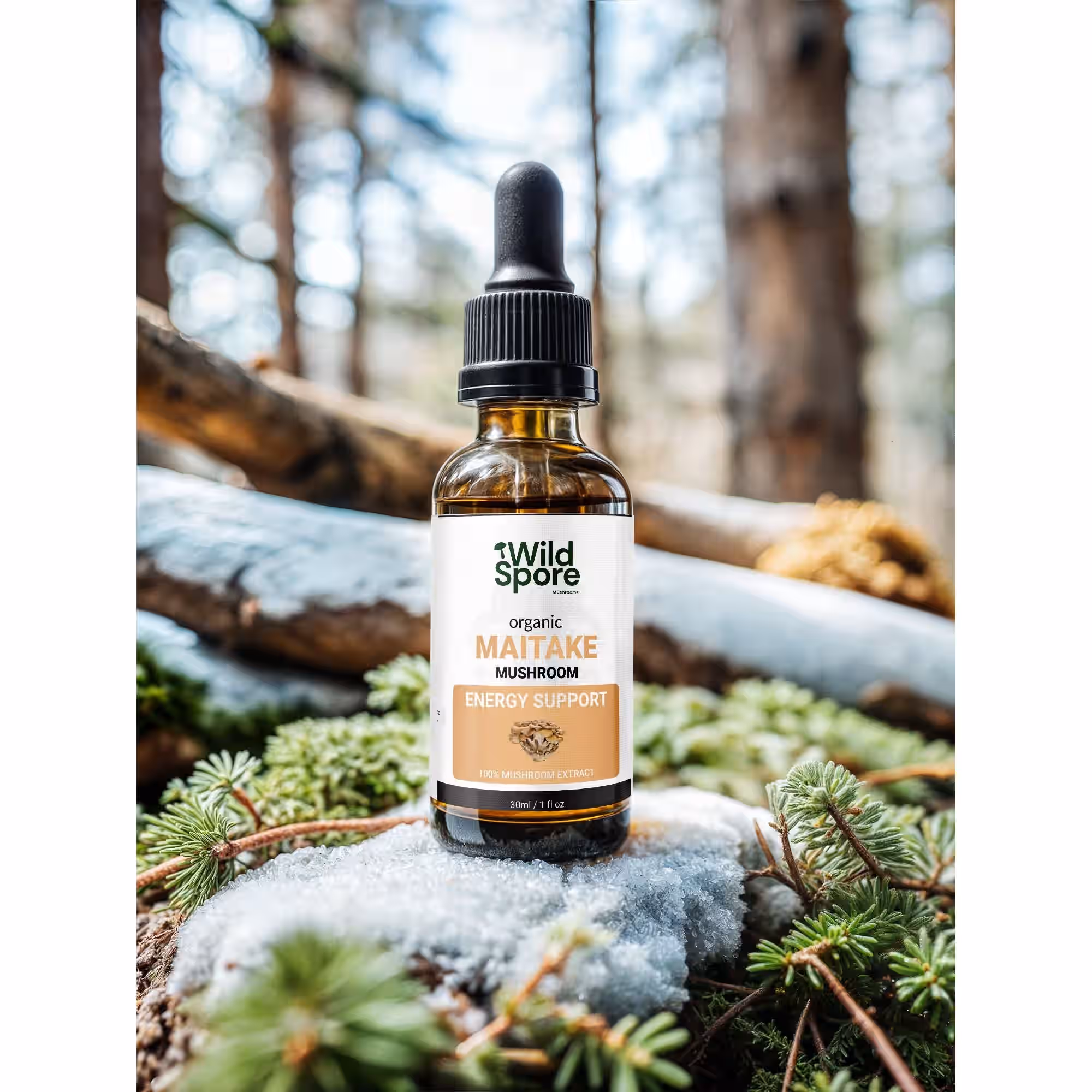 Organic Maitake Mushroom Tincture