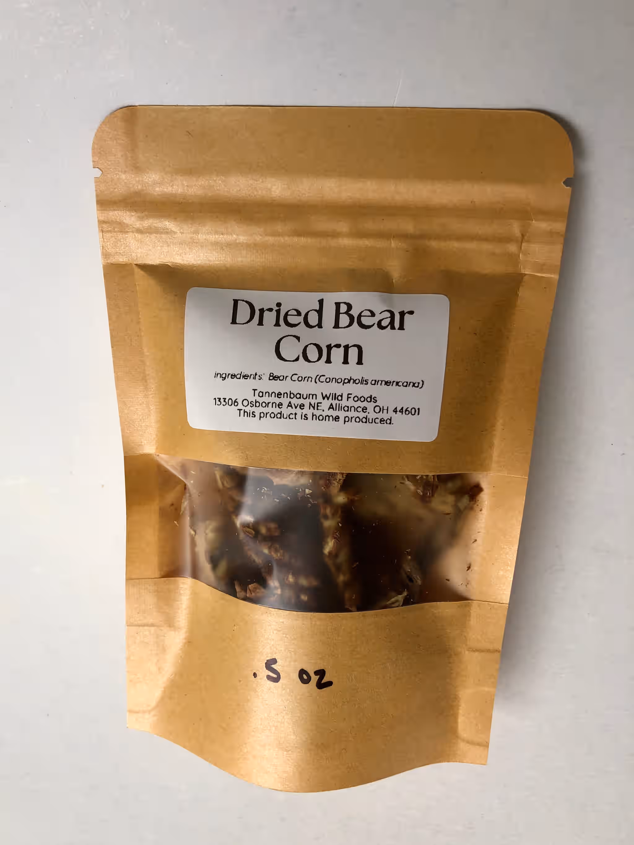 Dried Bear Corn/ Cancer Root/ Conopholis Americana (Menstrual Cramp Relief Herb)