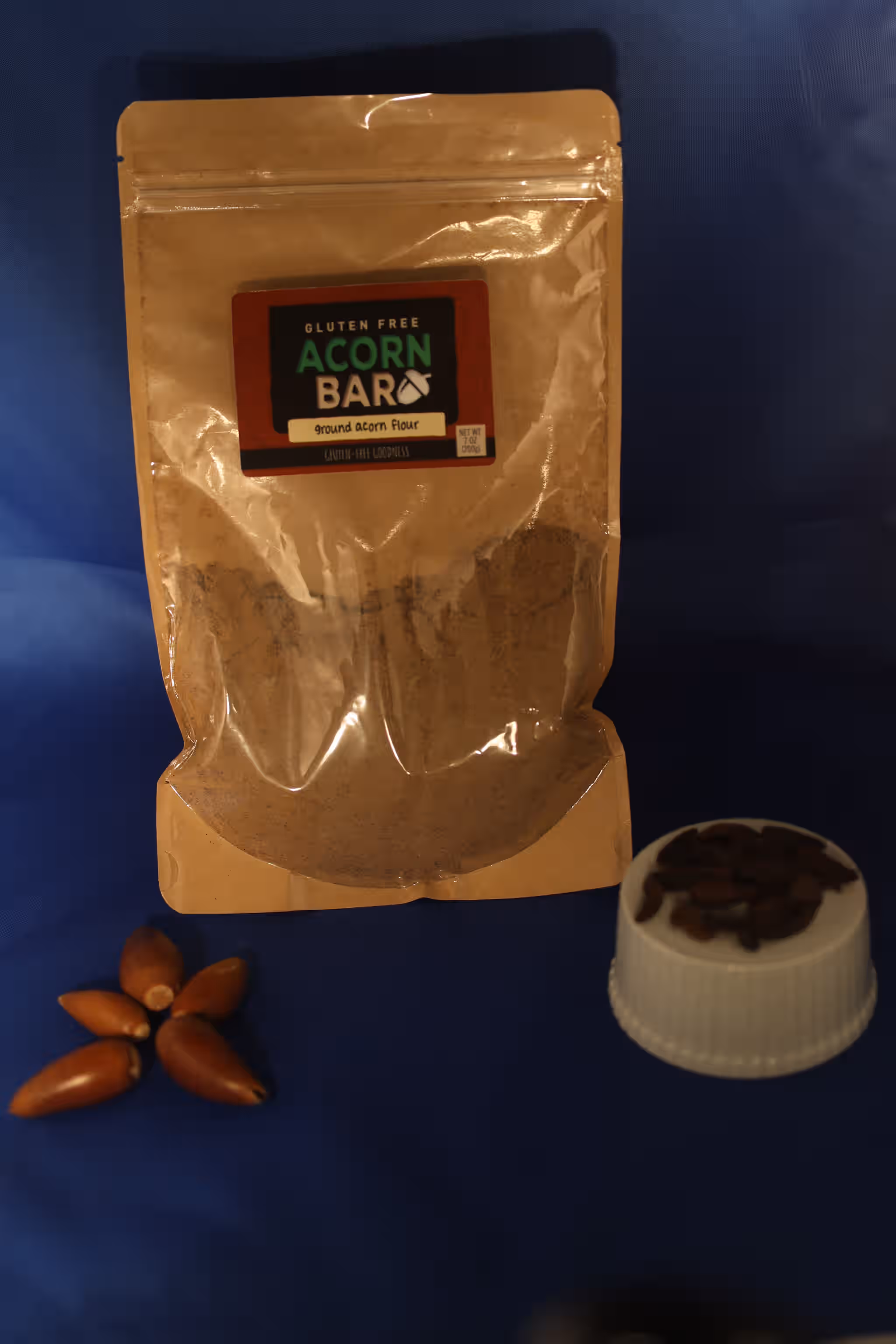 Acorn Flour- (Sold Out) - Will be processing in the next couple of weeks Thousand Oaks Acorn Company Made from Valley Oaks from Thousand Oaks made in a commercial kitchen.
