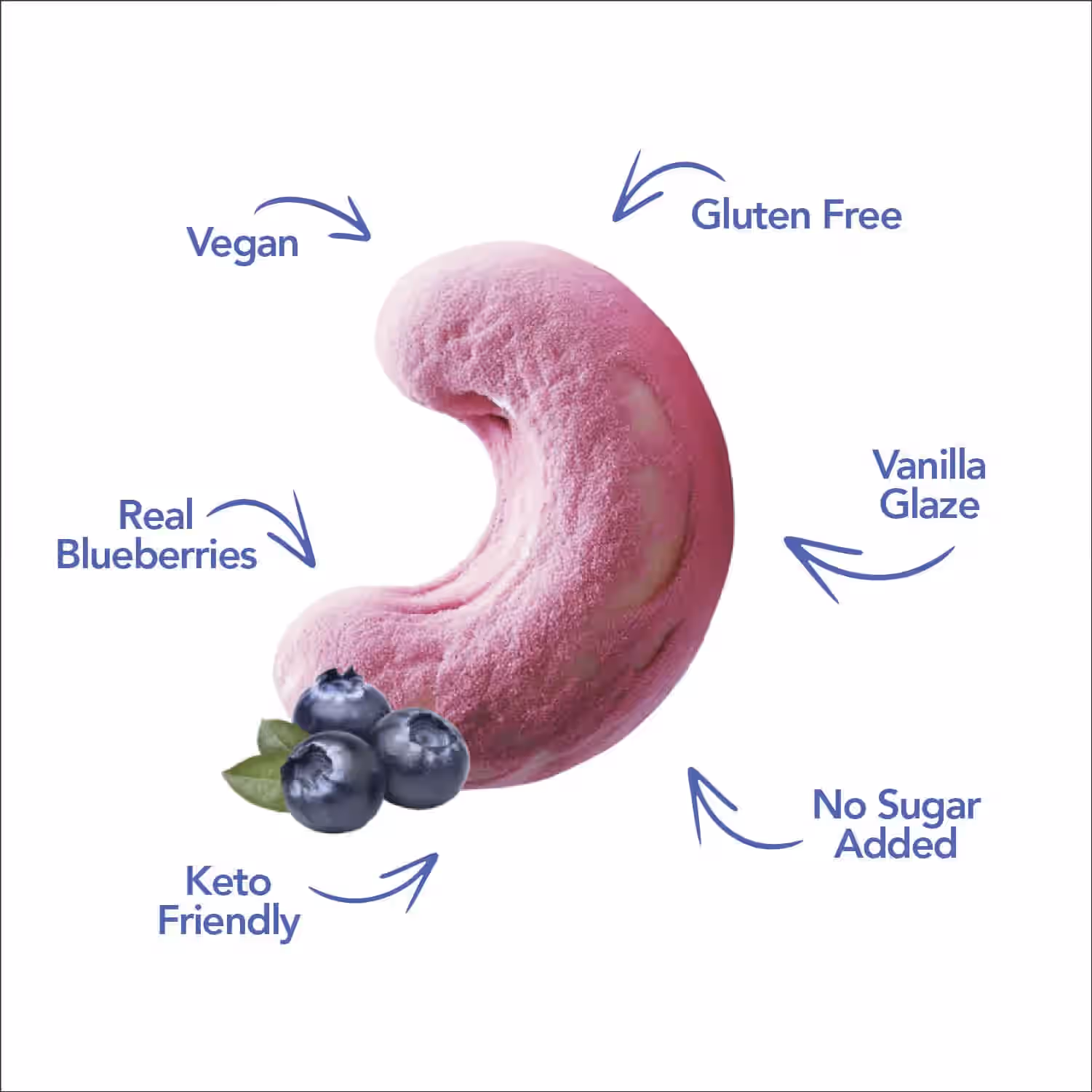 Blueberry Vanilla Cashews 3 Blueberry Vanilla Cashews
