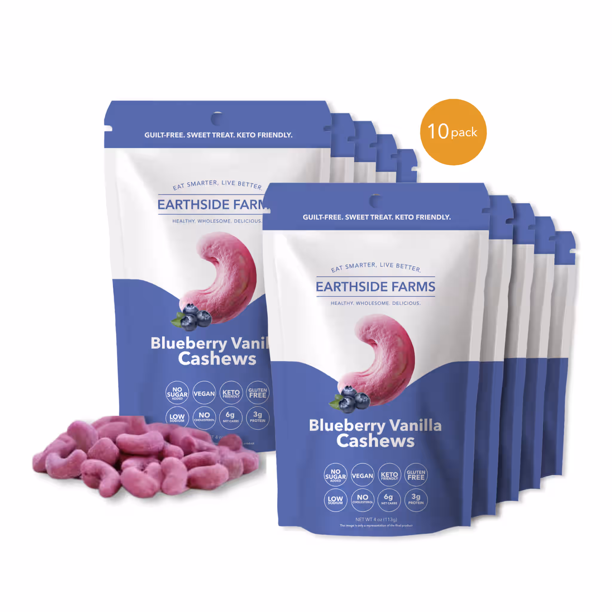 Blueberry Vanilla Cashews 7 Blueberry Vanilla Cashews