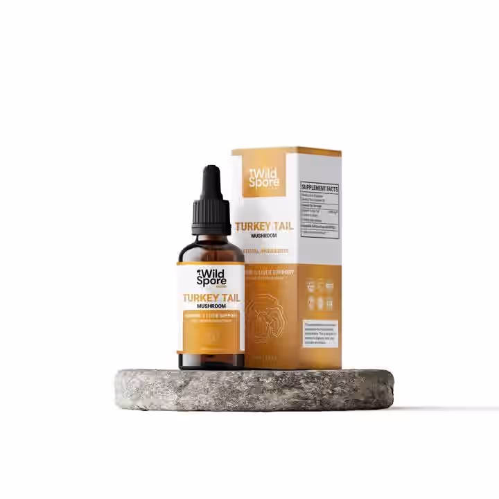 Organic Turkey Tail Mushroom Tincture