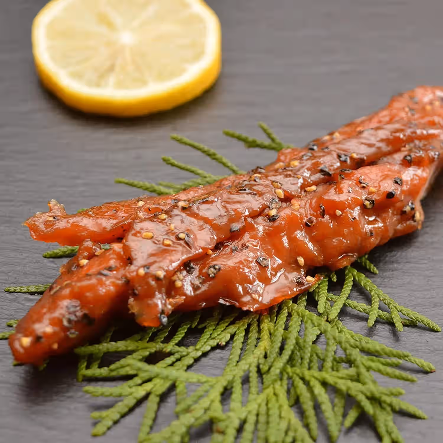 Wild Canadian Candied Smoked Salmon | Salmon Candy Also Known as Indian Candy is Hot Smoked