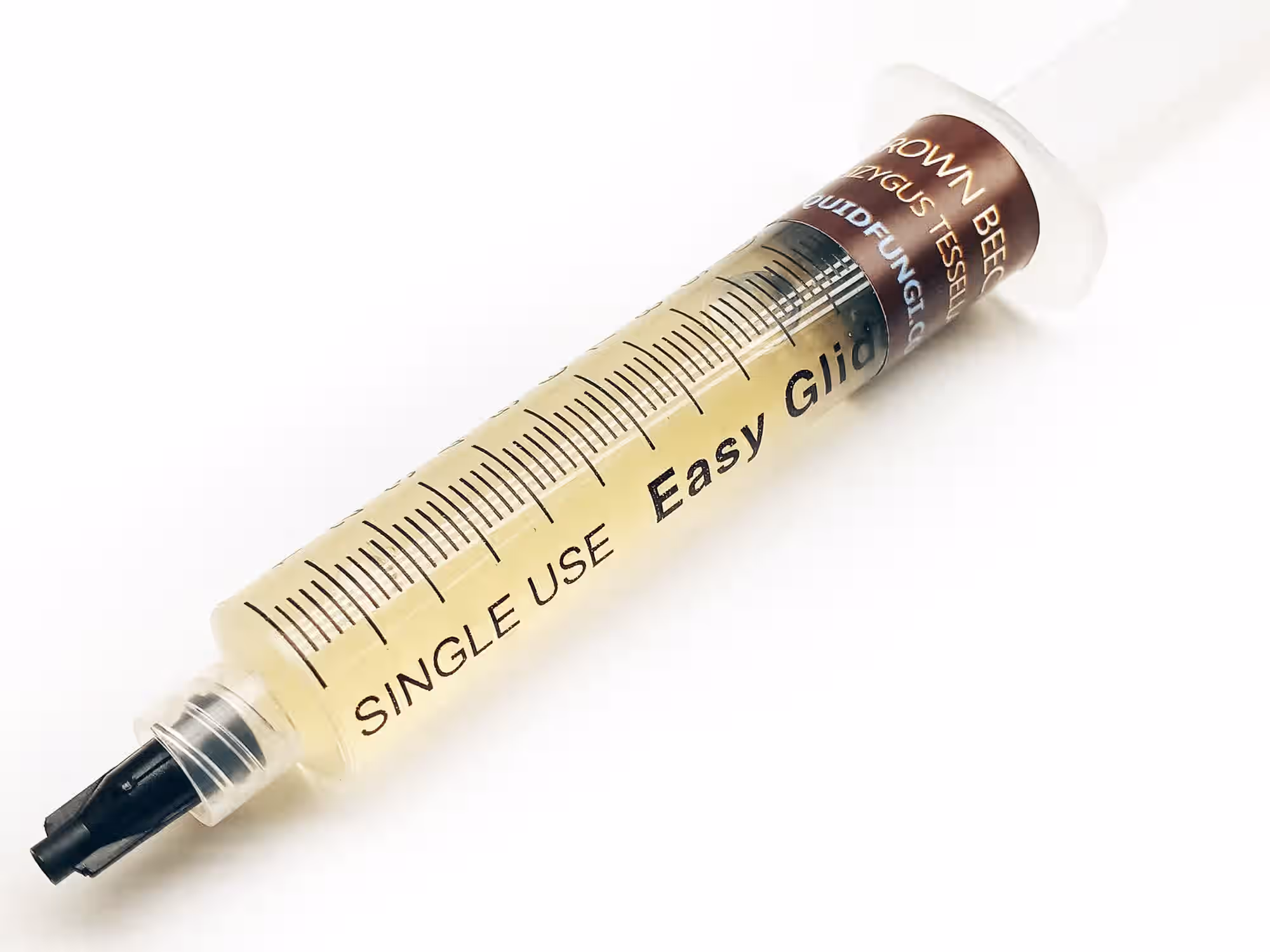 Brown Beech Liquid Culture Syringe