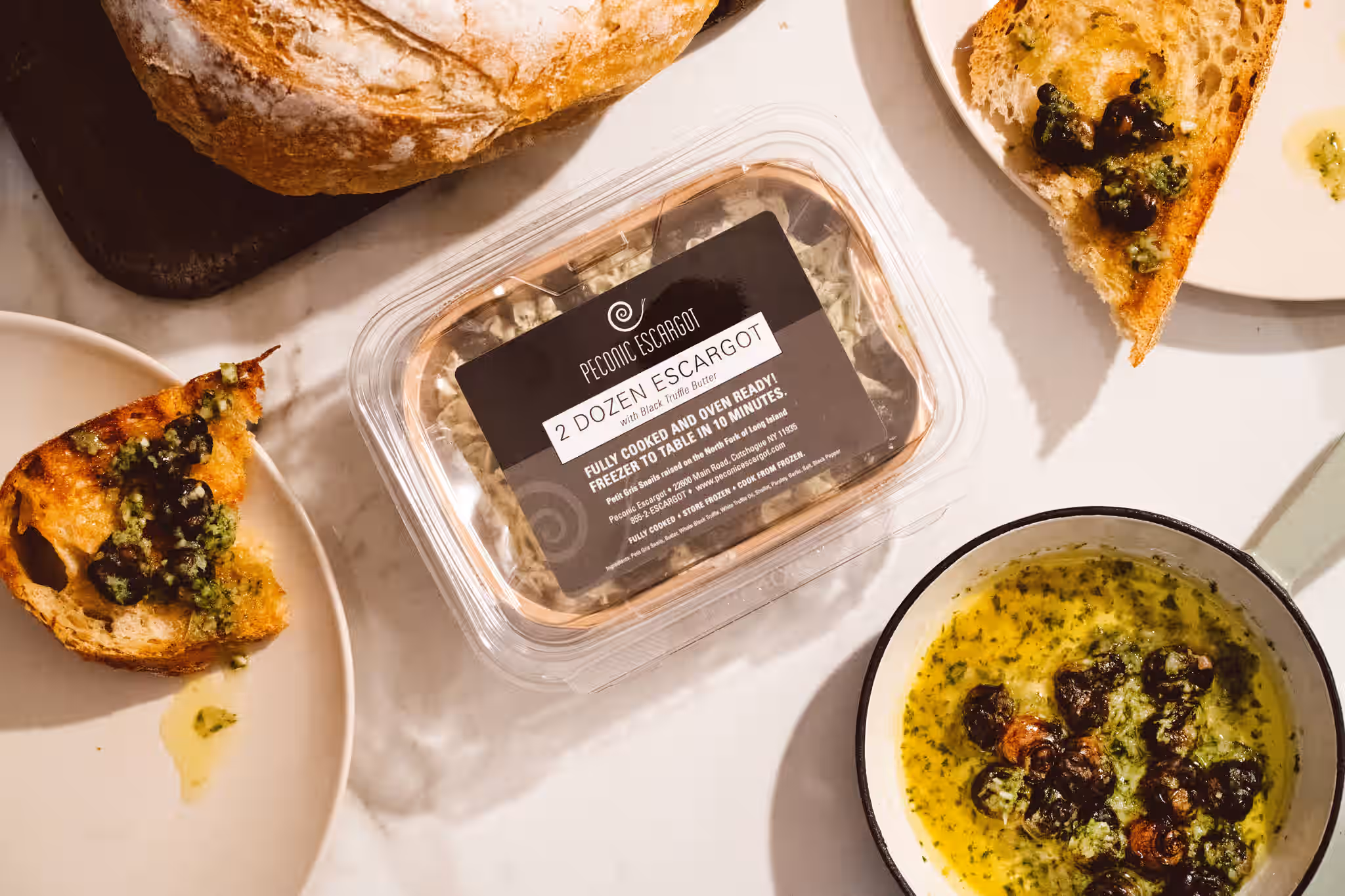 Two Dozen Oven Ready Escargot with Black Truffle Butter - SHIPS TUESDAY FOR WEDNESDAY DELIVERY 5 Two Dozen Oven Ready Escargot with Black Truffle Butter - SHIPS TUESDAY FOR WEDNESDAY DELIVERY